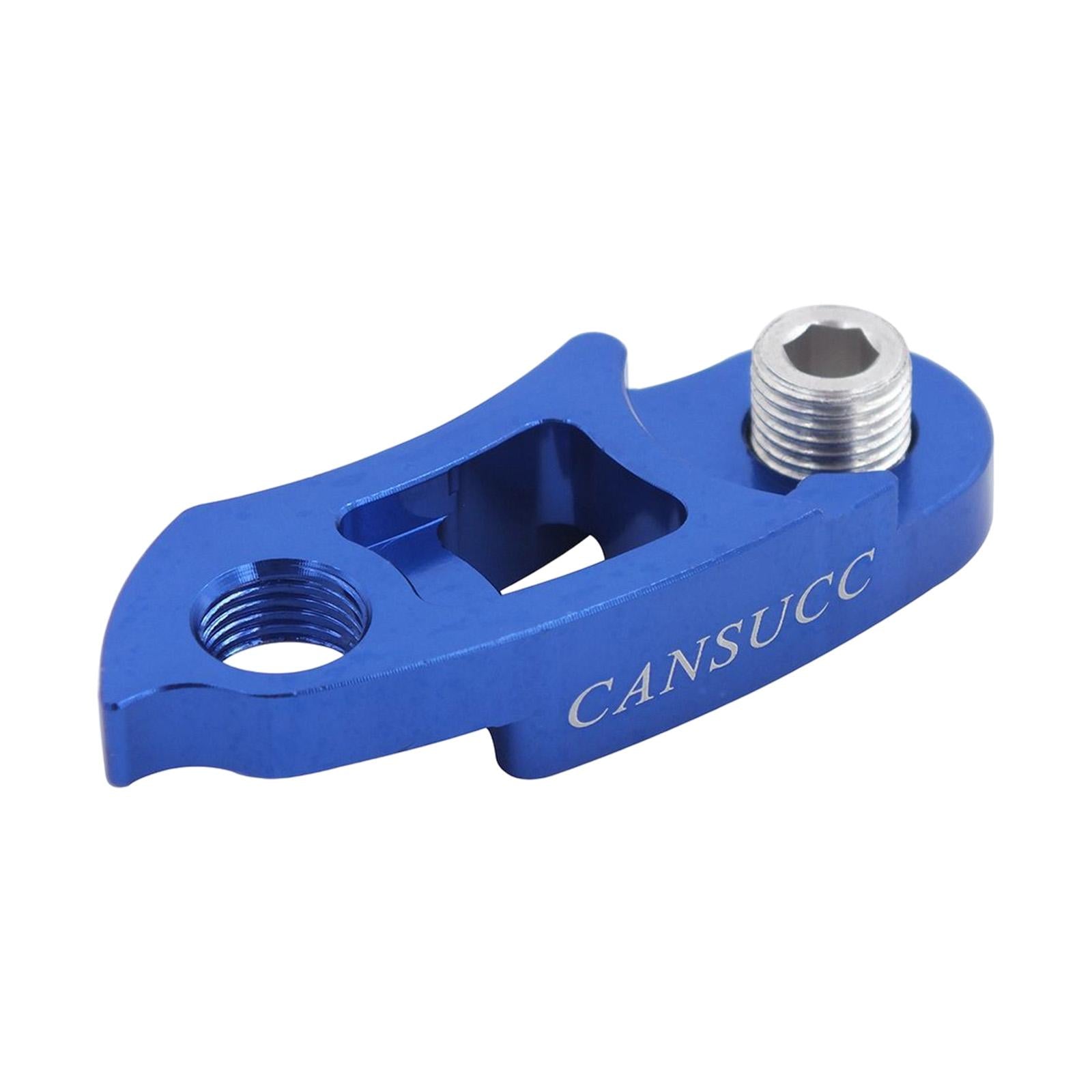 3xBike Rear Derailleur Hanger Extender Replacement Road Bike Bicycle Tail Hook Blue