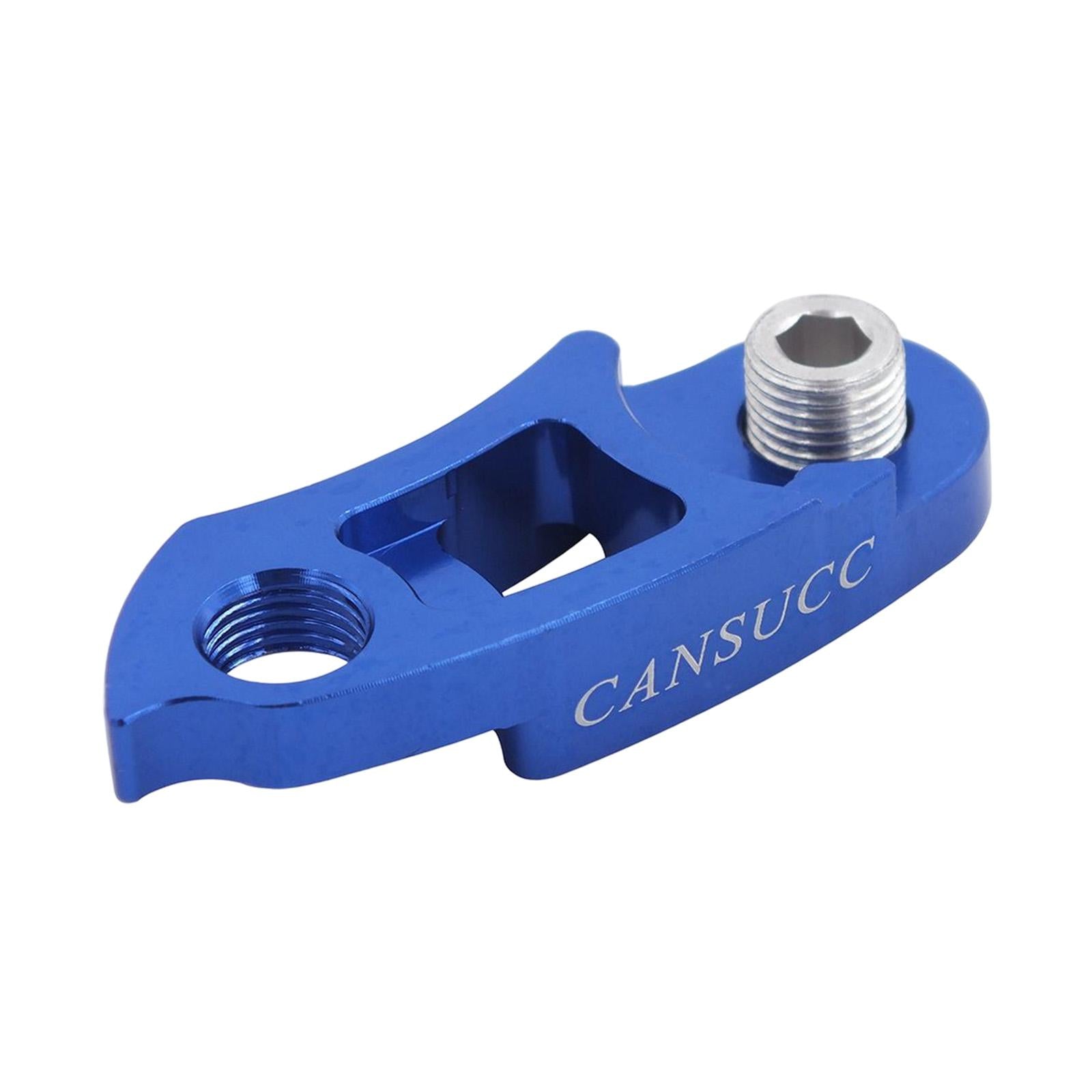 2xBike Rear Derailleur Hanger Extender Replacement Road Bike Bicycle Tail Hook Blue