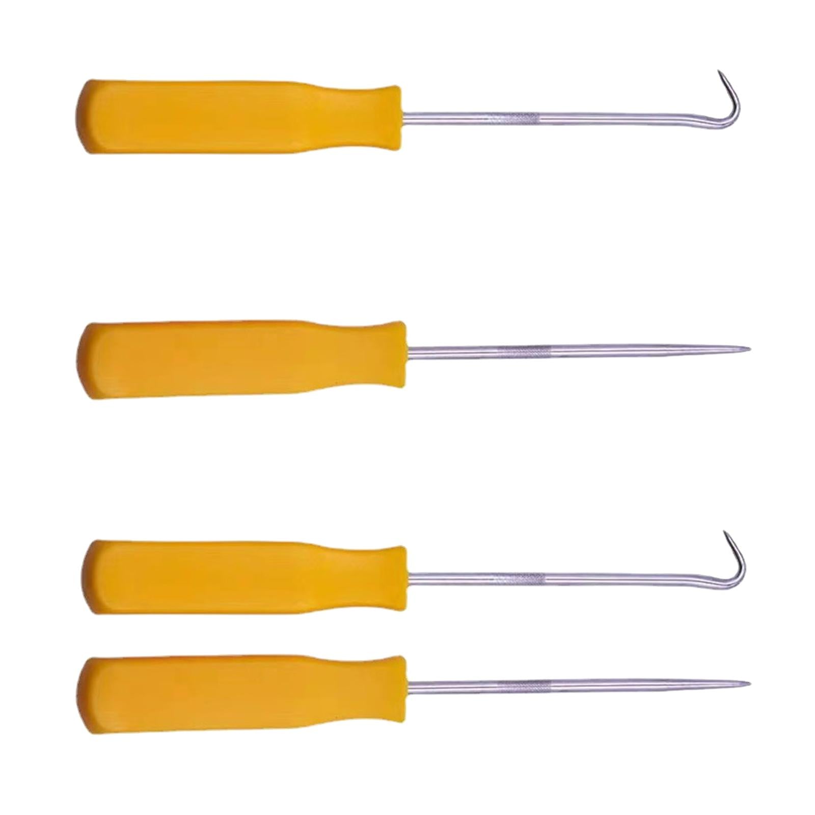 3xRacket Stringing Tool Accessory Racquet Stringing Straight Awl Fix Hand Tool Pull Hook