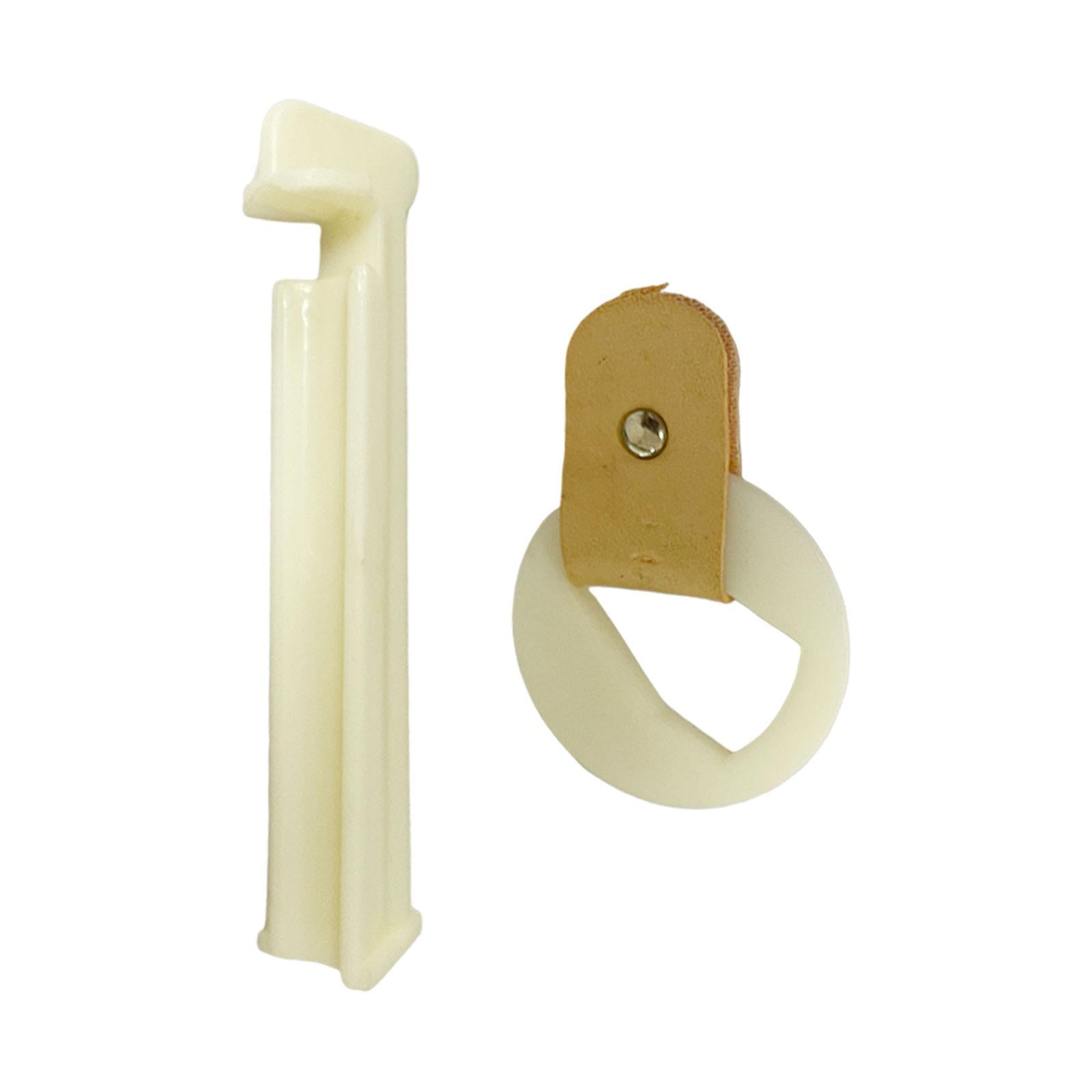 4xBilliard Pool Cue Tip Clamp for Tip Glue on Fastener Repairing Cue Stick Tip