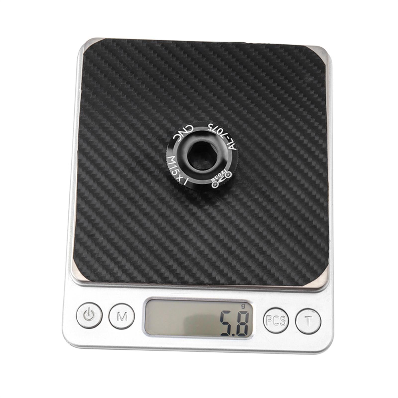 2xBicycle Crank Cover Aluminum Alloy Arm Bike Crankset Bolt for Road Bikes BMX Black