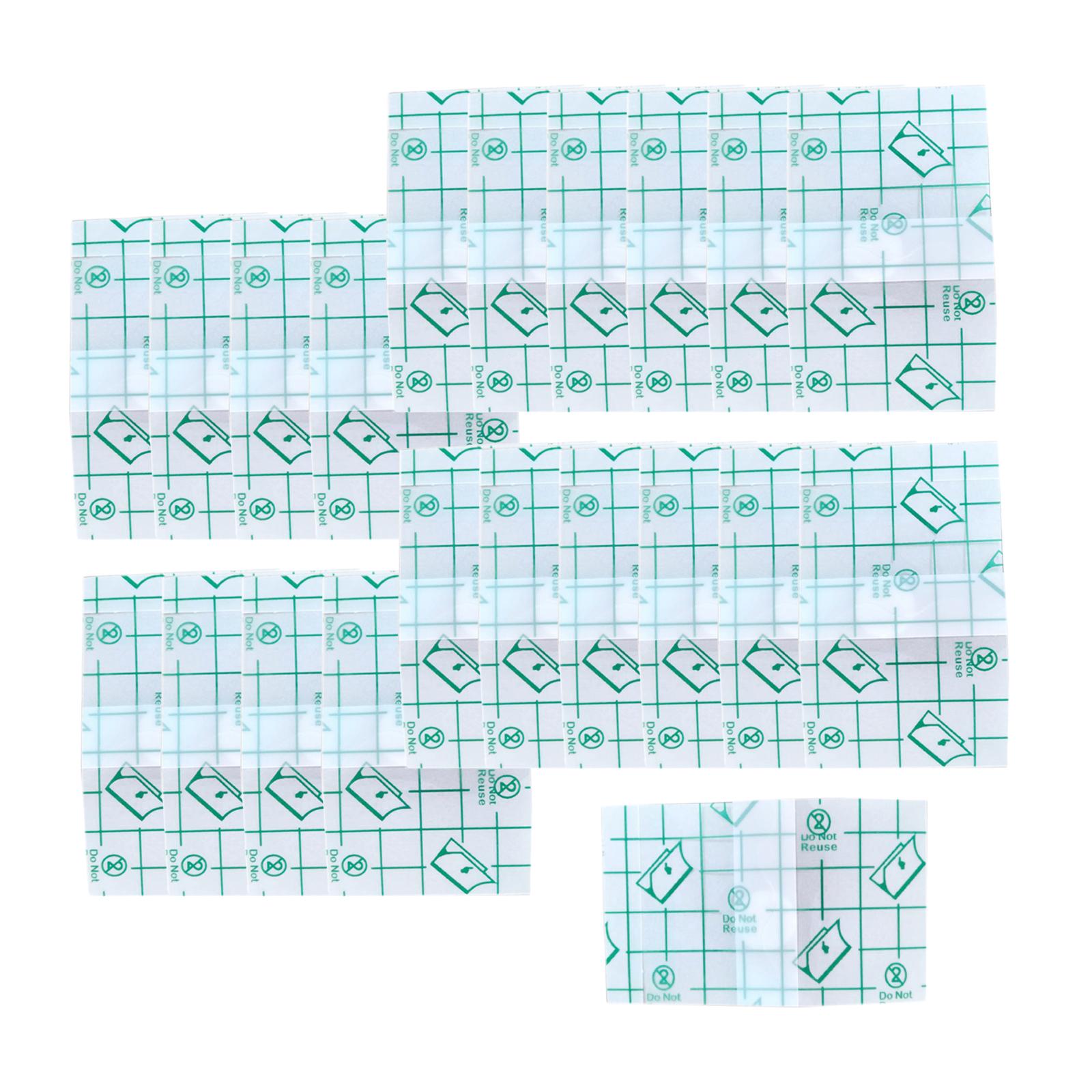 2x20Pcs Ear Stickers Soft Waterproof Ear Protectors for Shower Newborn Infants 5cmx8cm