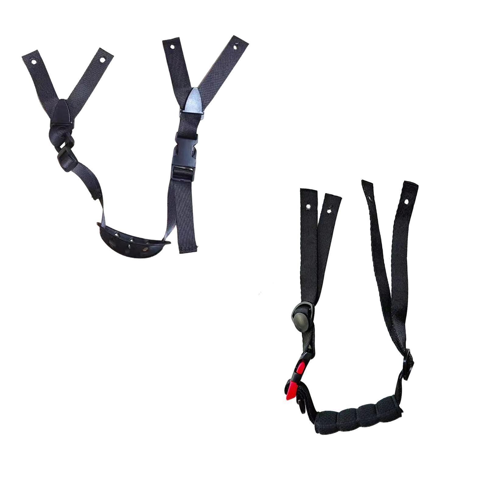 4xHard Hat Chin Straps with Buckle for Most Hard Hats Safety Helmet Chin Strap ABS Chin Cup