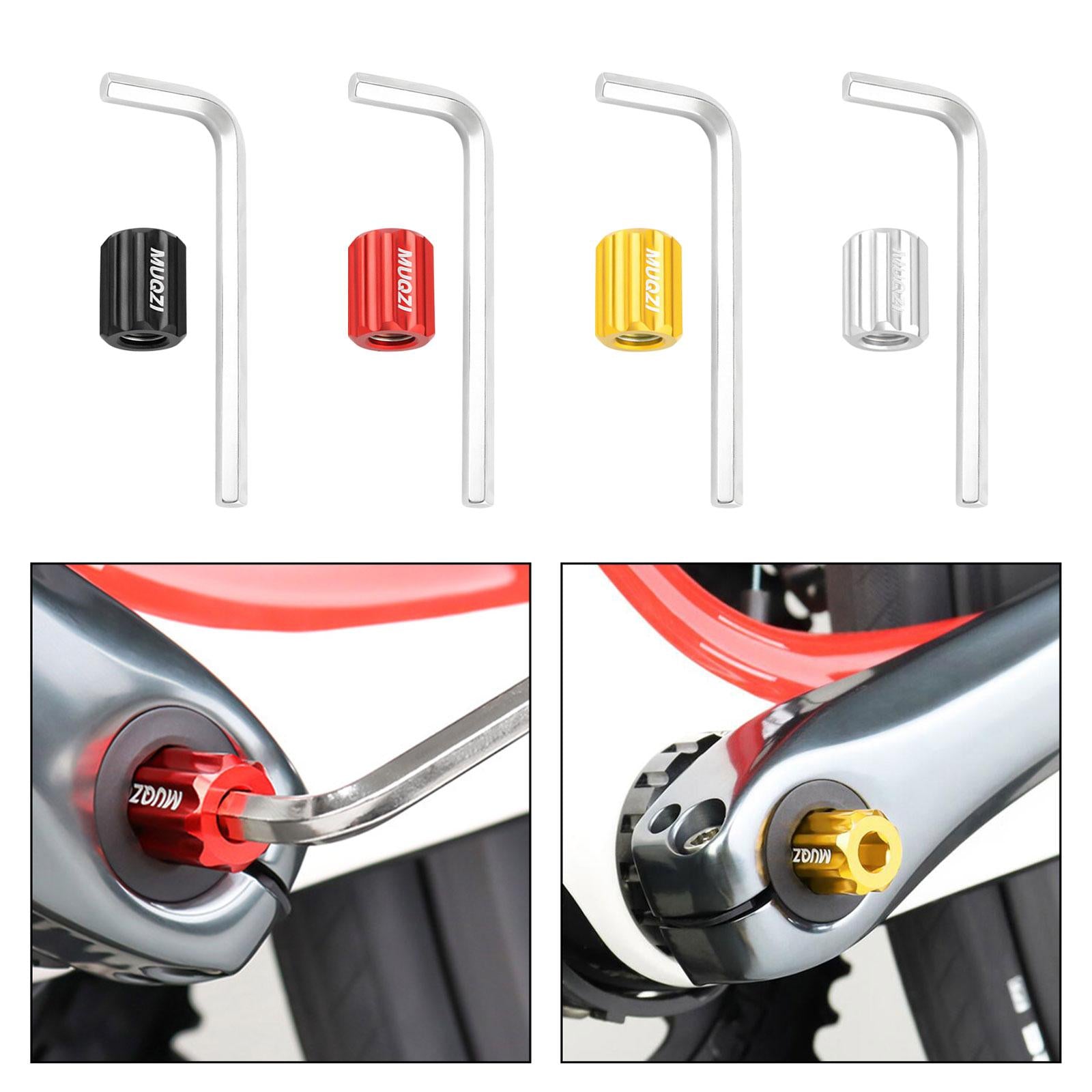 6xMountain Bike Crank Arm Removal Tool Bicycle Crank Install Durable Road Bike Black