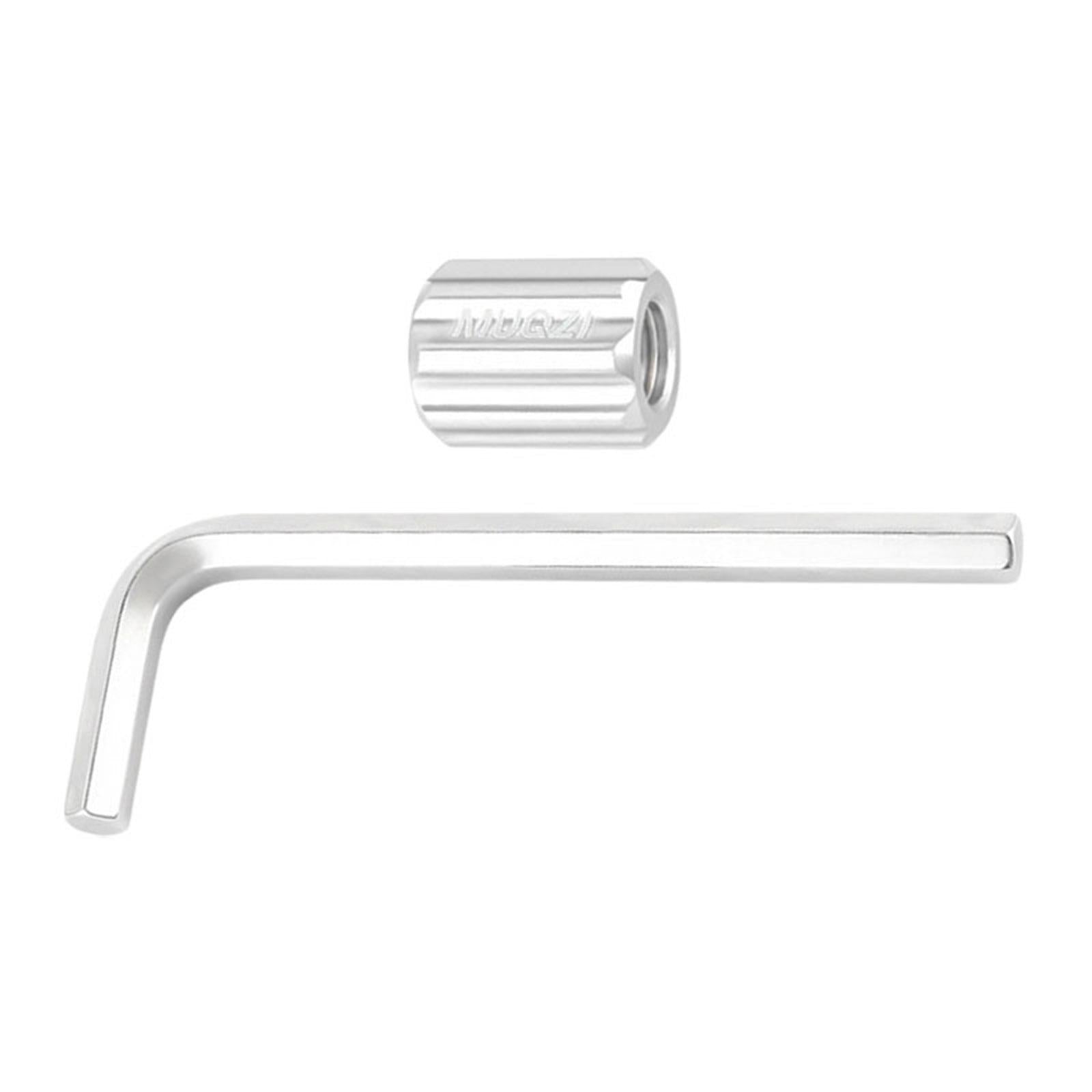 2xMountain Bike Crank Arm Removal Tool Bicycle Crank Install Durable Road Bike Silver