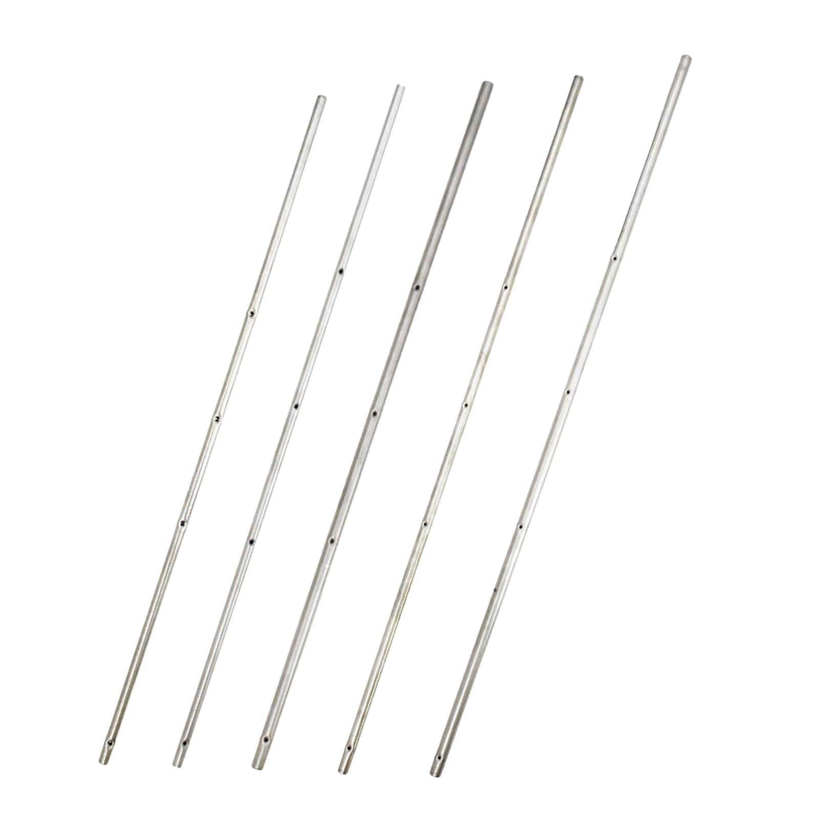 2xSteel Rods Family Adult Kids Arcades Table Soccer Machine Foosball Table Rod 38.5cm Dia 6mm