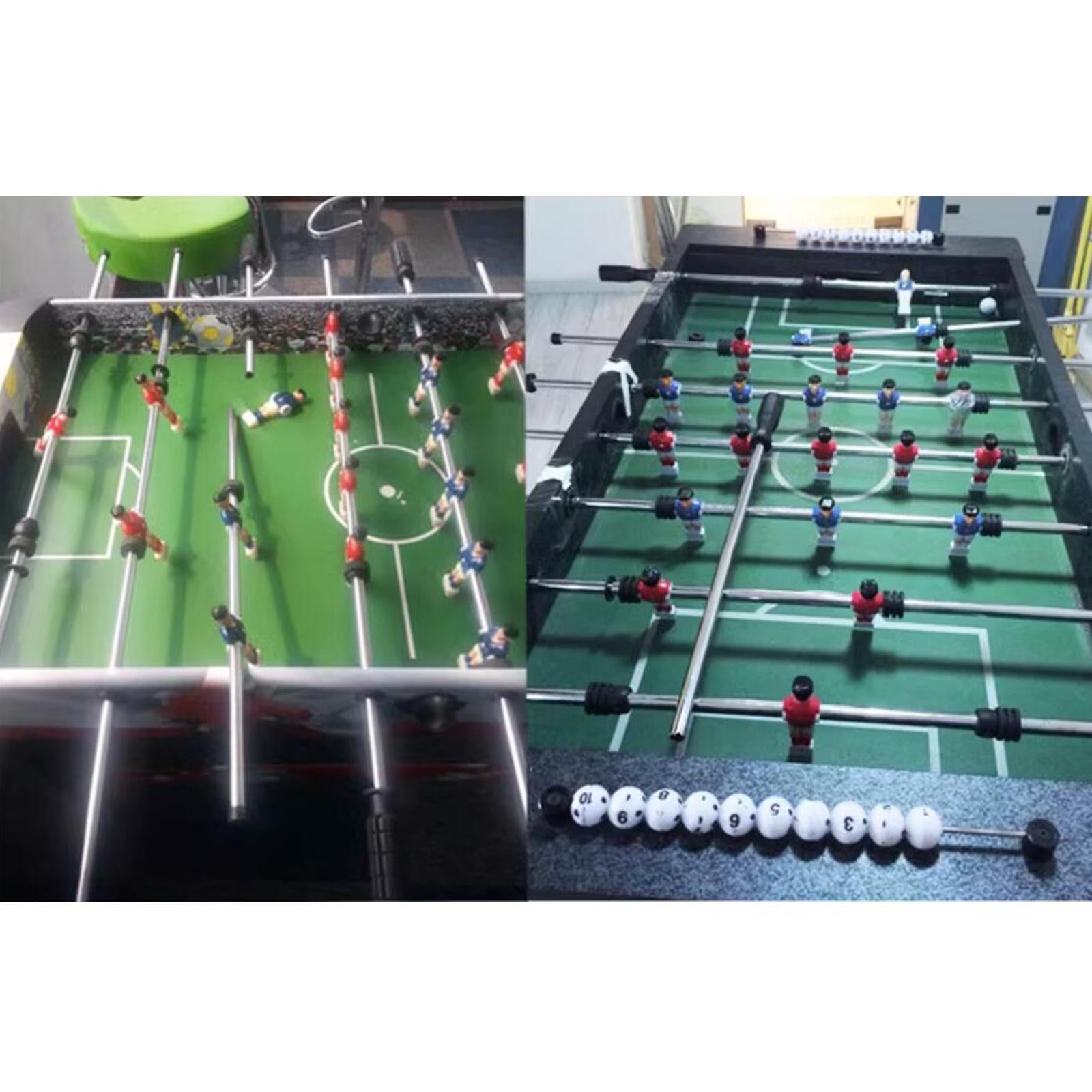 2xSteel Rods Family Adult Kids Arcades Table Soccer Machine Foosball Table Rod 41.5cm Dia 6mm