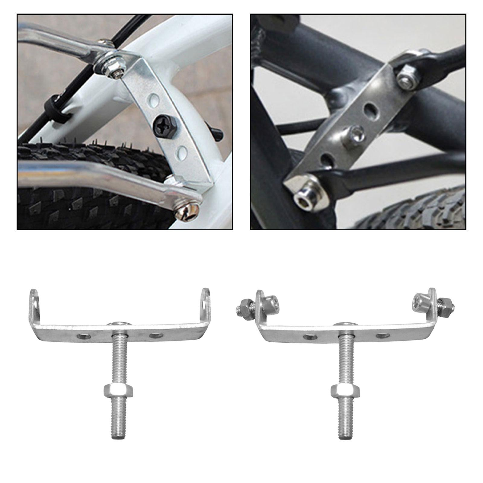 4xBike Rear Rack Mount Adapter Portable Outside for Camping Trip Mountain Bike A