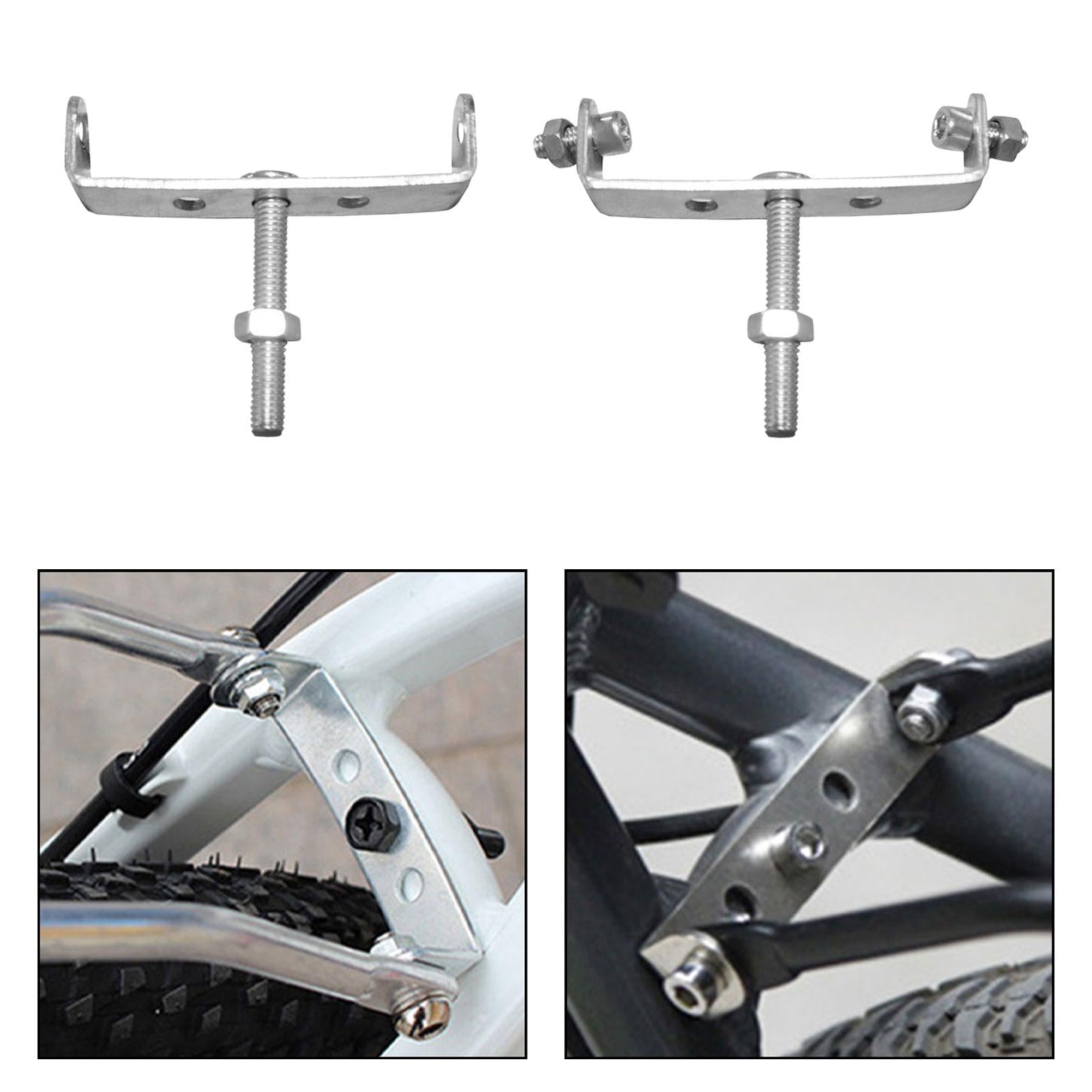 3xBike Rear Rack Mount Adapter Portable Outside for Camping Trip Mountain Bike A