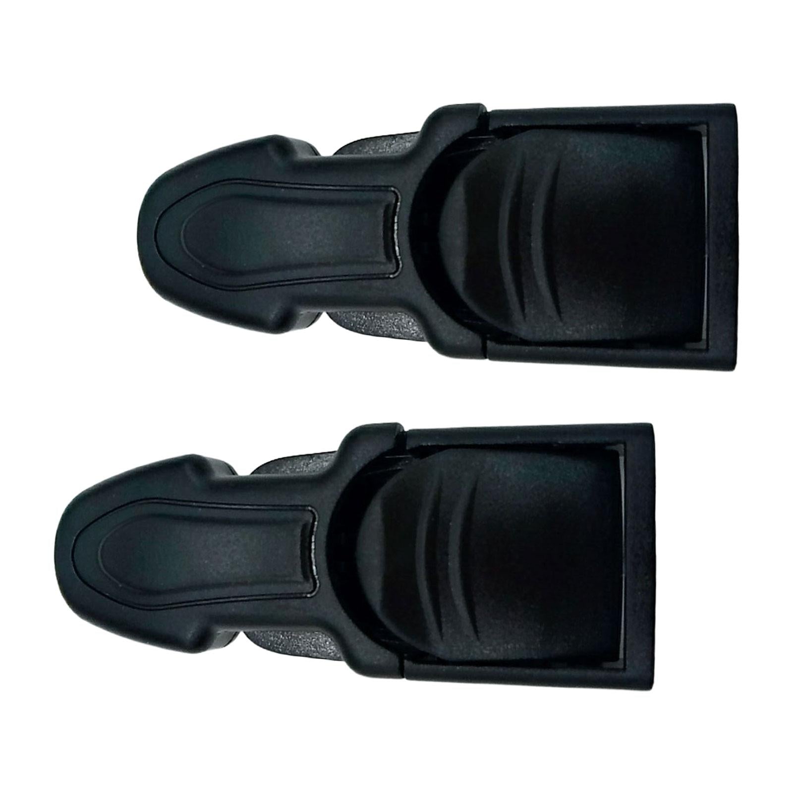 2x2Pieces Diving Fin Strap Buckle, Swimming Fin Flippers Buckles Replacement