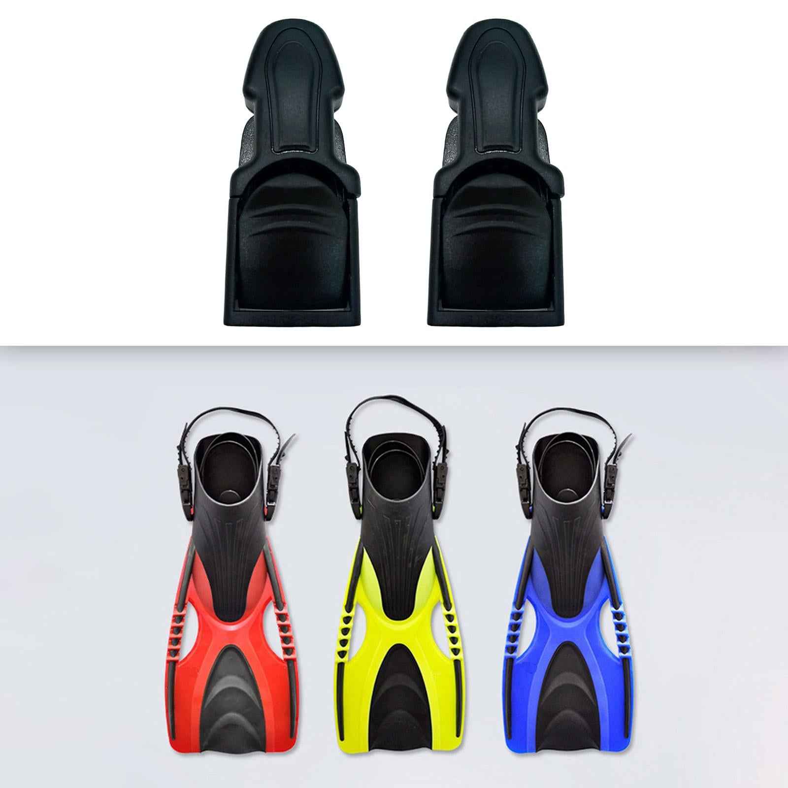 2Pieces Diving Fin Strap Buckle, Swimming Fin Flippers Buckles Replacement