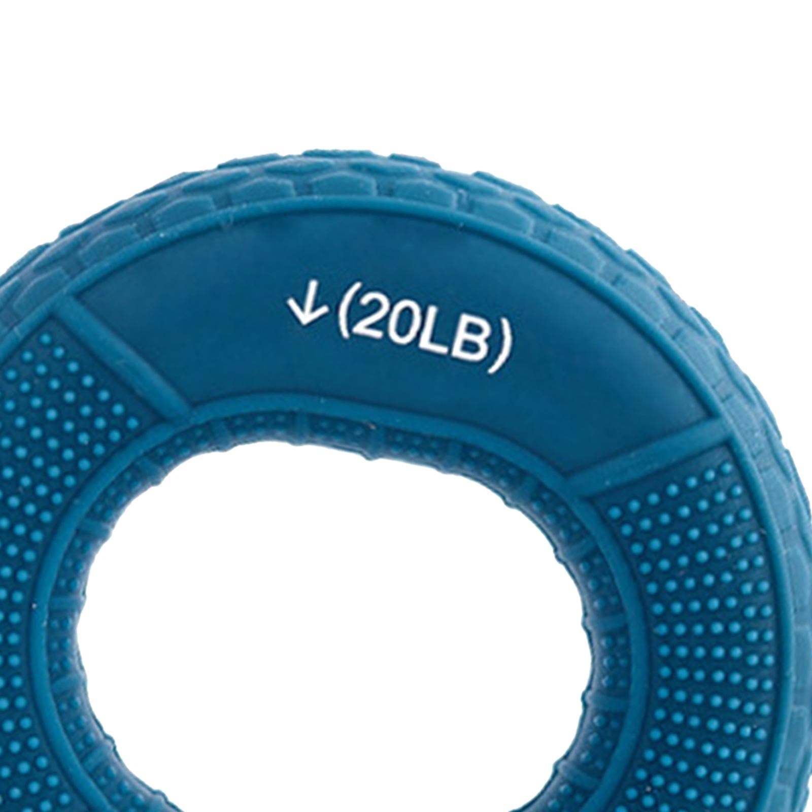 4xHand Grip Strengthener for Strength Training Sports Pianist Finger Exerciser Dark Green 20lb 30lb