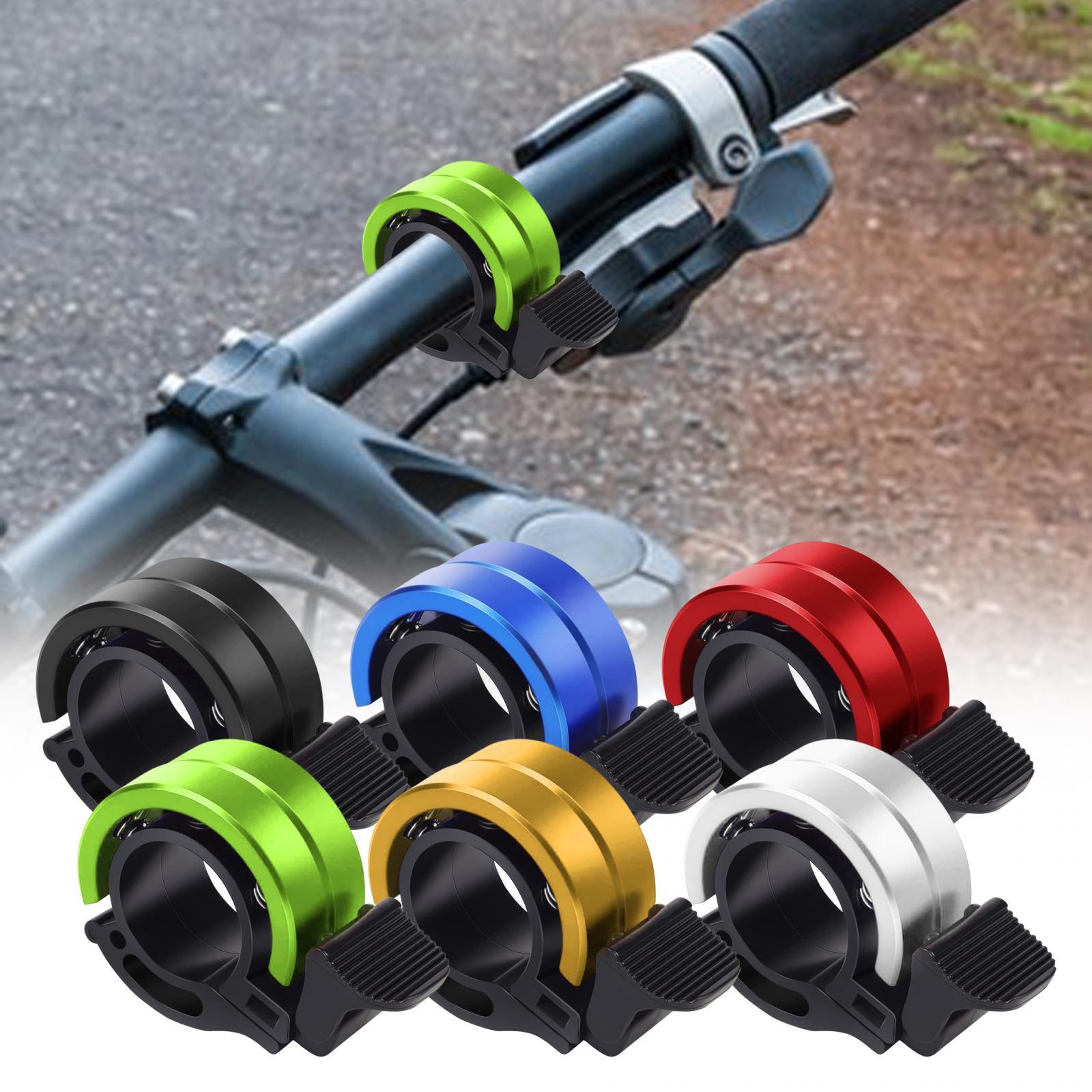 2xBike Bell Small Bicycle Warning Bell Waterproof Loud Sound Cycle Accessories Red