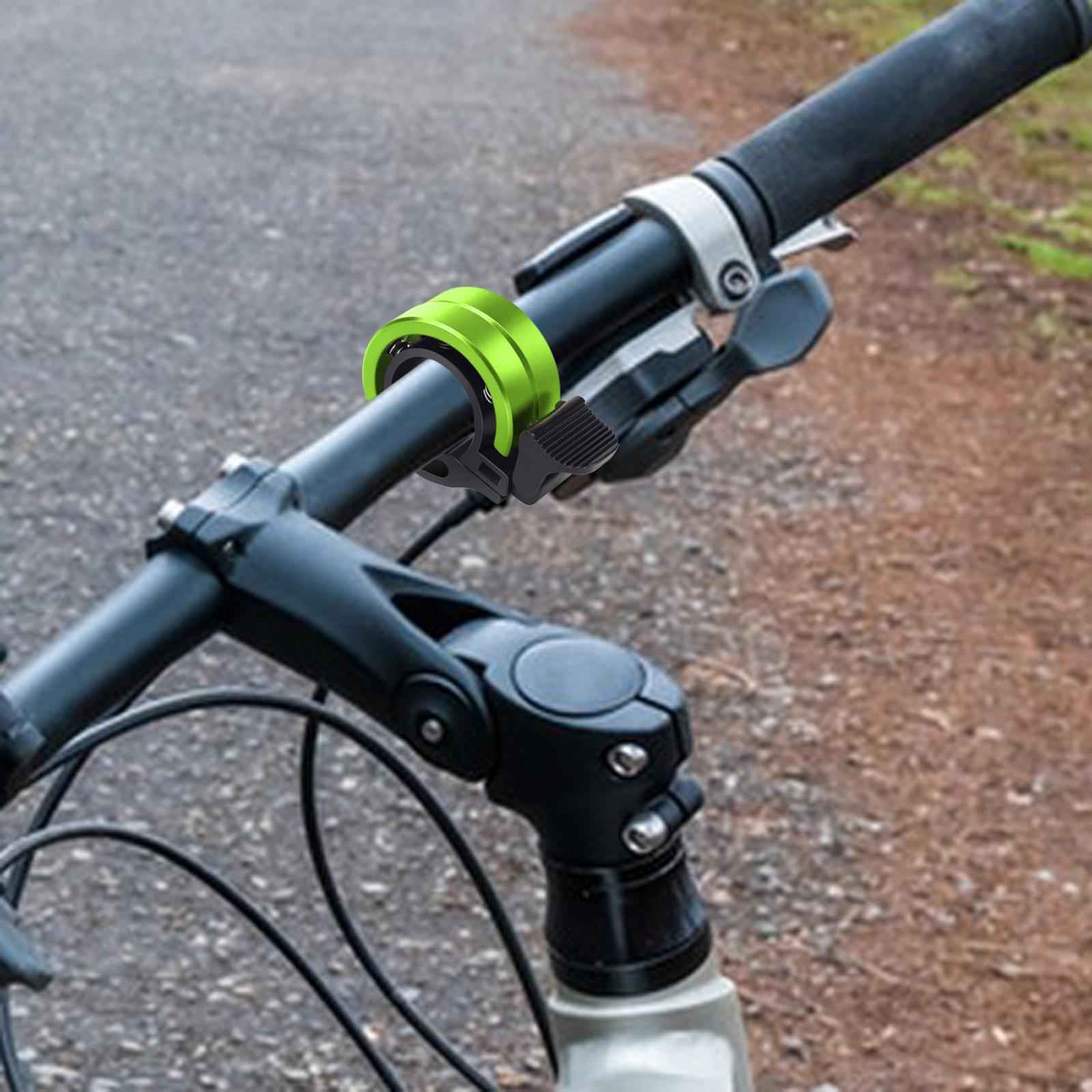 Bike Bell Small Bicycle Warning Bell Waterproof Loud Sound Cycle Accessories Green