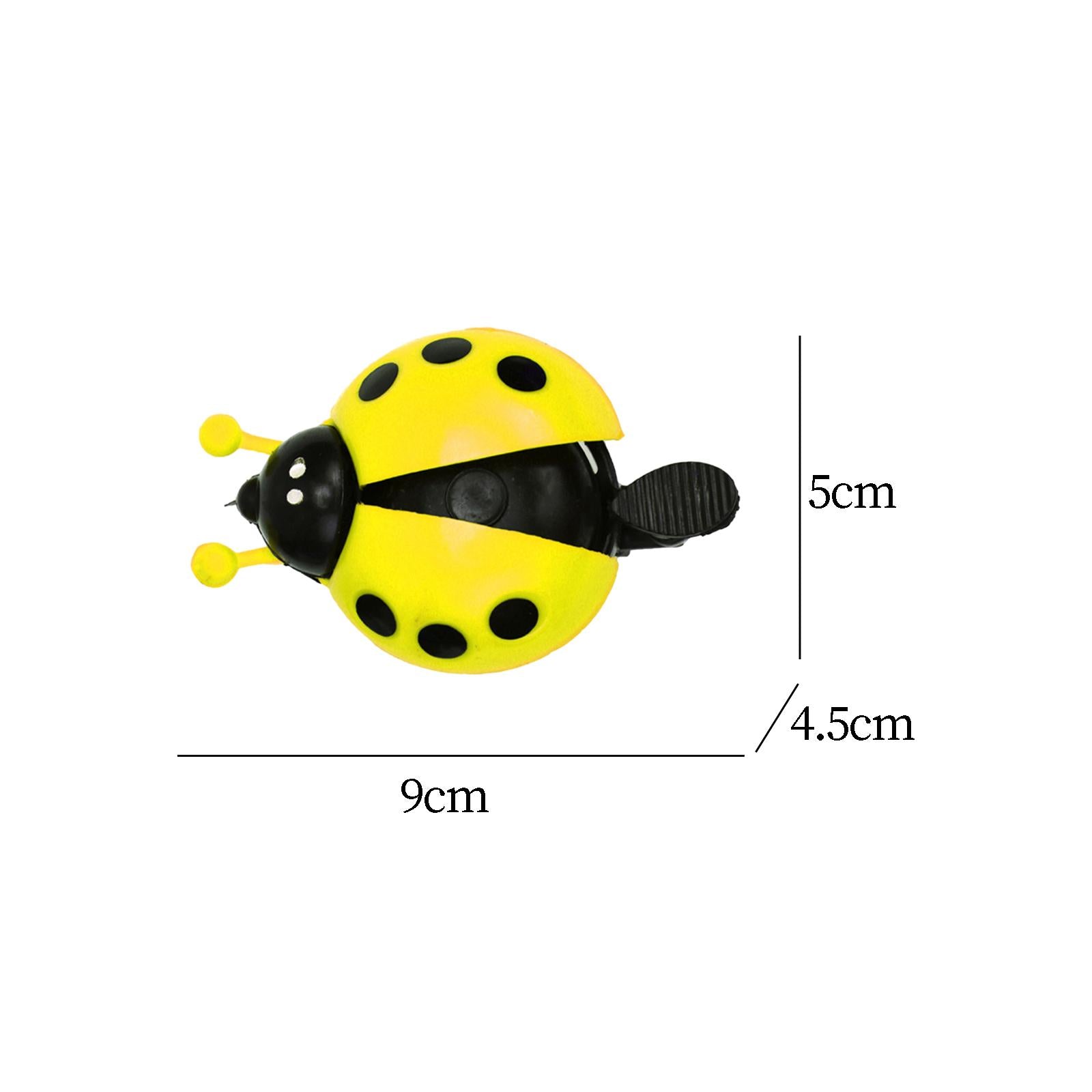 2xKids Bike Bell Cute Children Bike Bell Handlebar Decoration Road Bicycle Yellow