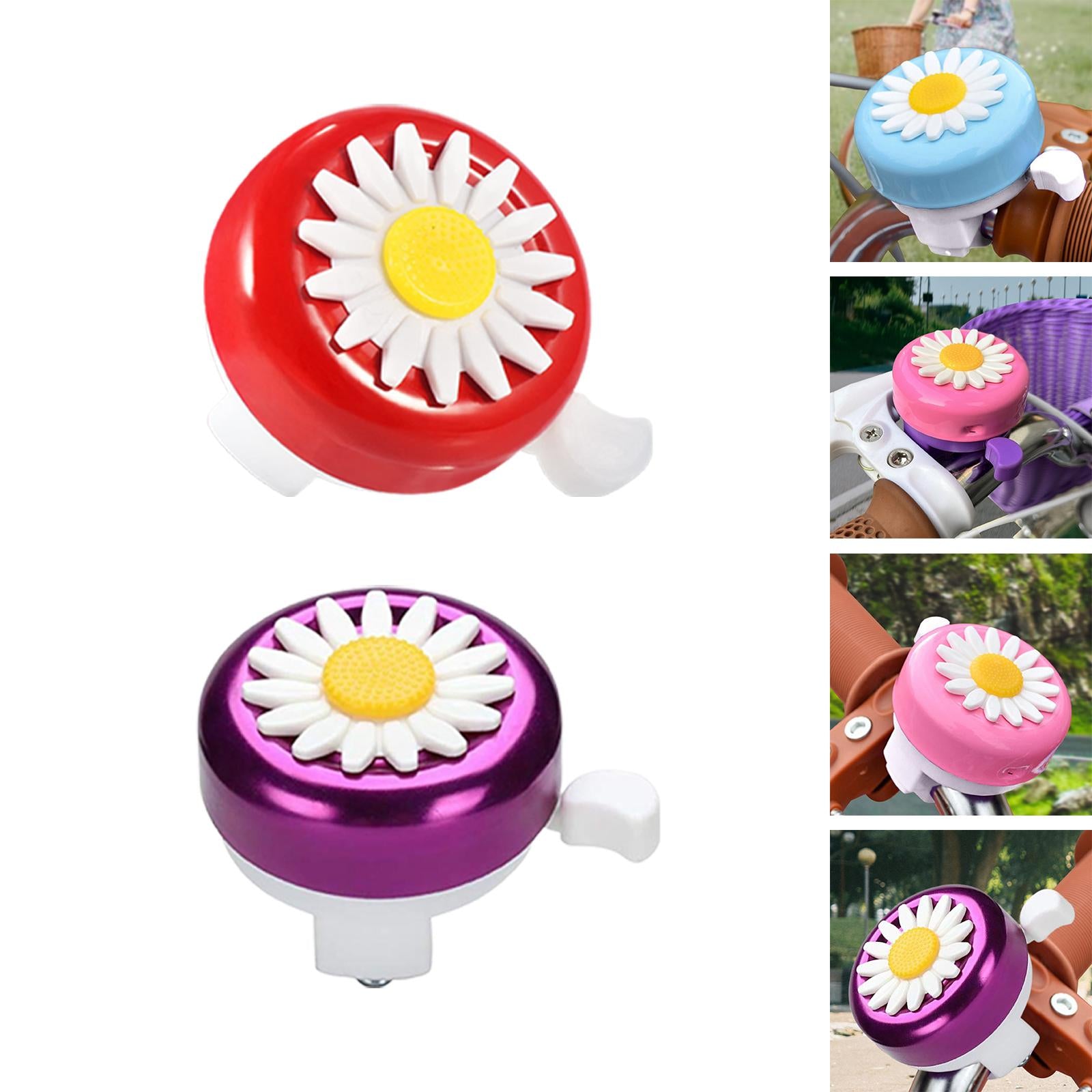 6xBike Bell Durable Small Handlebar Bell for Riding Mountain Bike Accessories