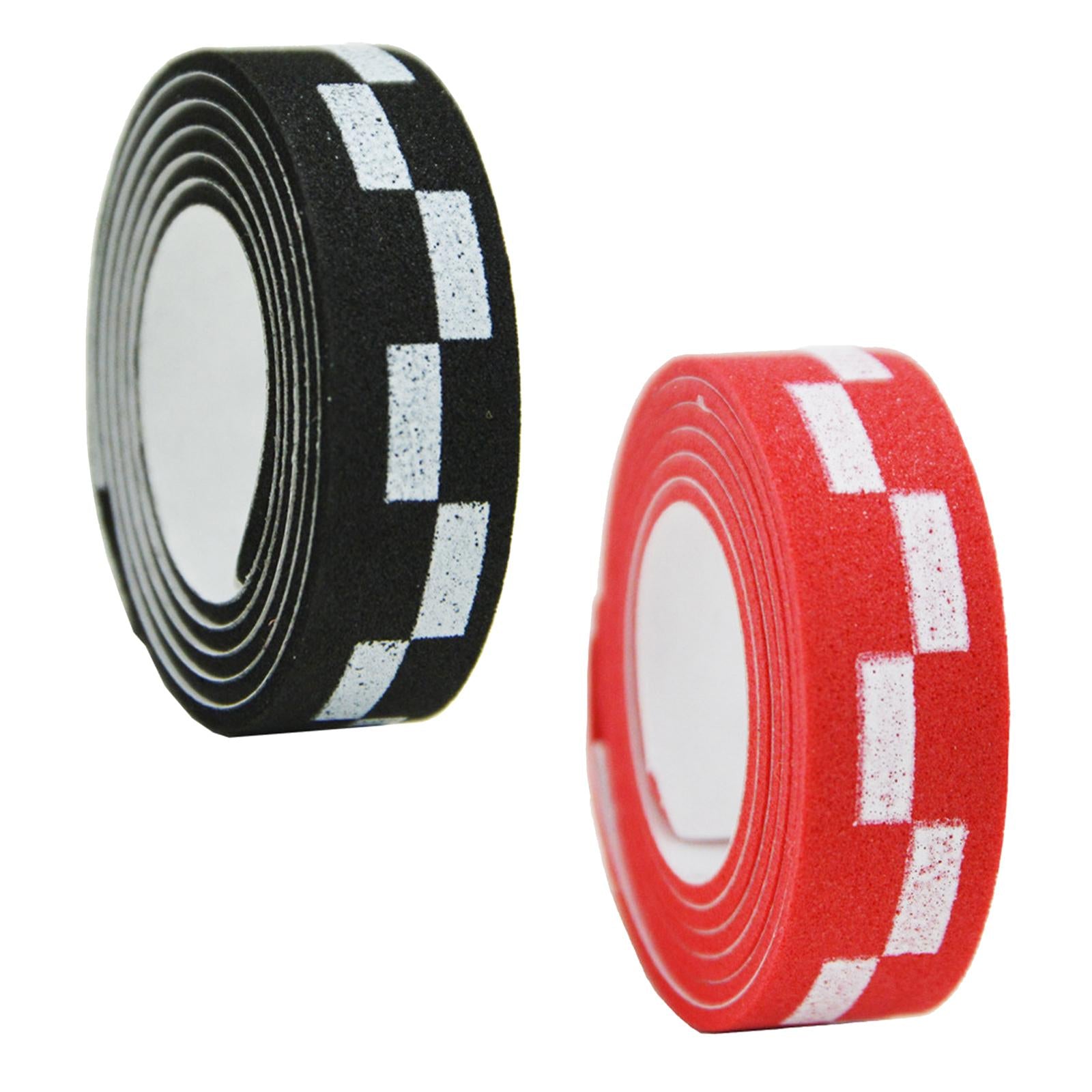 2xTable Tennis Racket Edge Tape Self Adhesive 10mm Pickleball Paddle Edge Tape Red