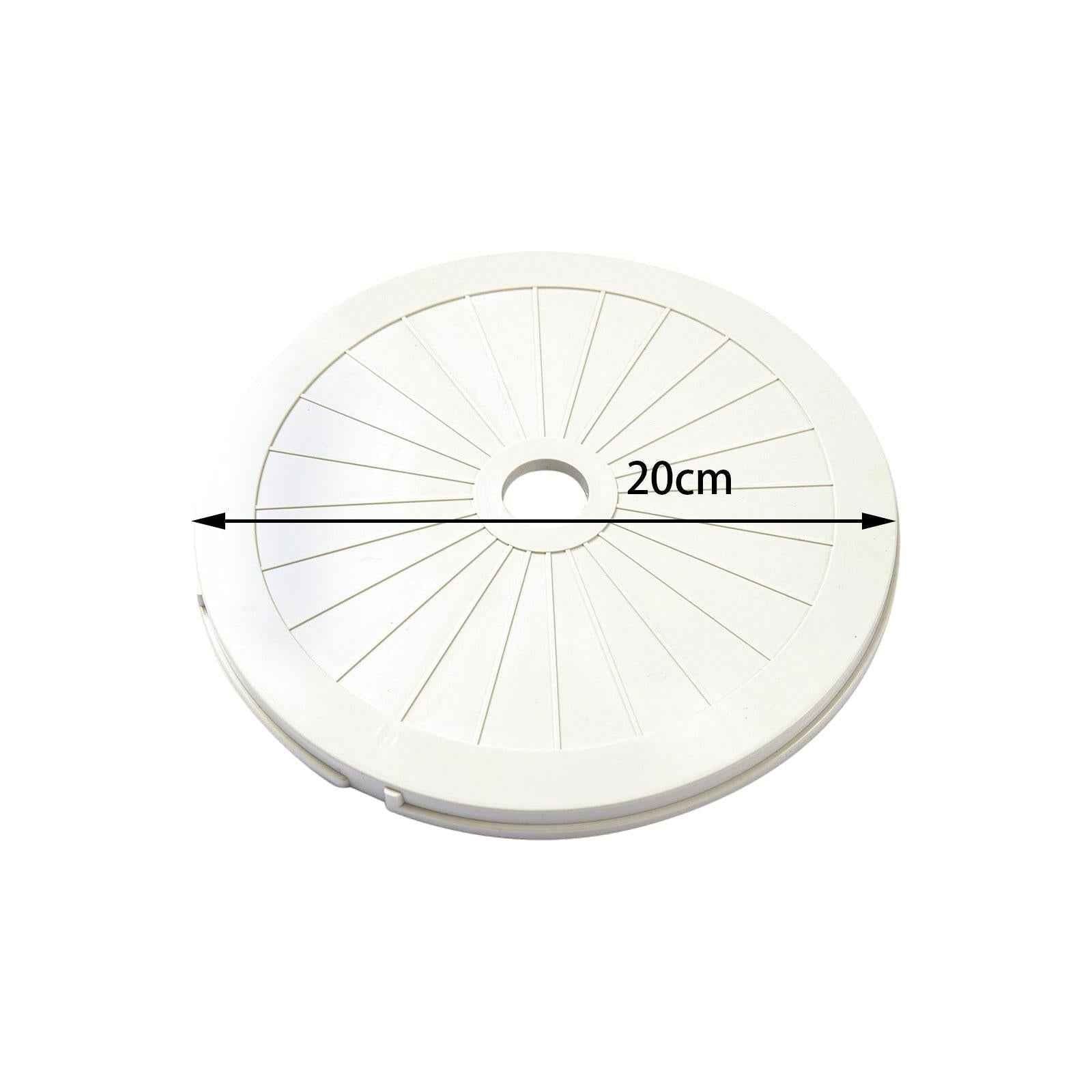 Skimmer Cover Round Skimmer Lid for above Ground Pool in Ground Pool Skimmer