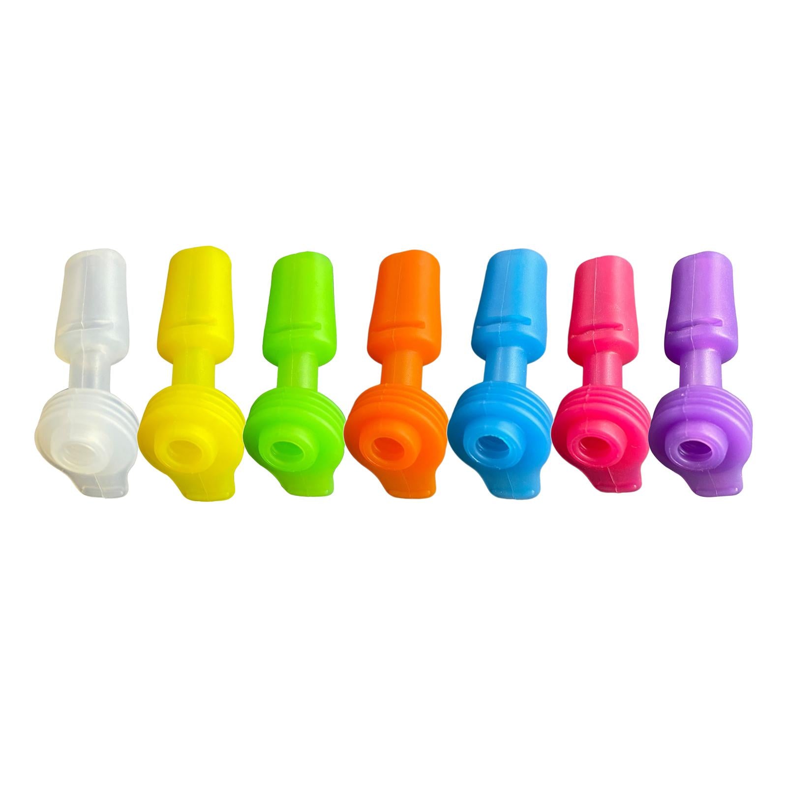 6xSilicone Bite Valve for Kettles for Hiking Biking Cycling Clear