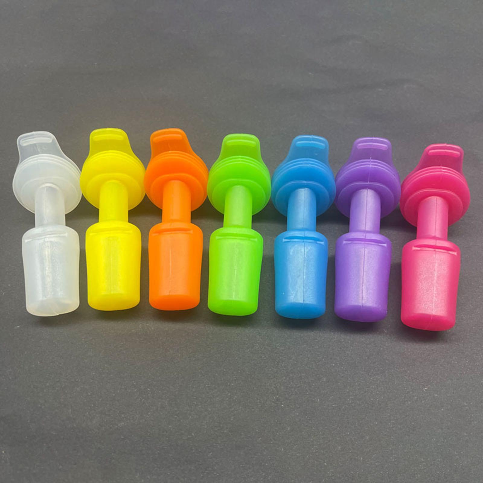 6xSilicone Bite Valve for Kettles for Hiking Biking Cycling Clear