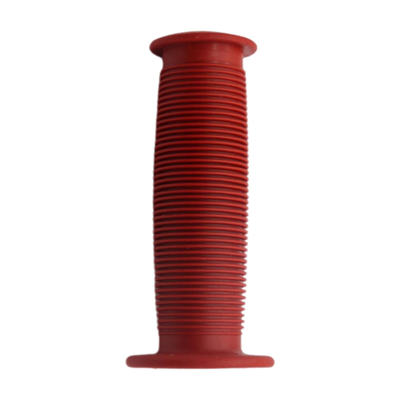 3xBike Handlebar Grip Durable Bicycle Handle Grips for Biking Skateboard Bikes Dark Red