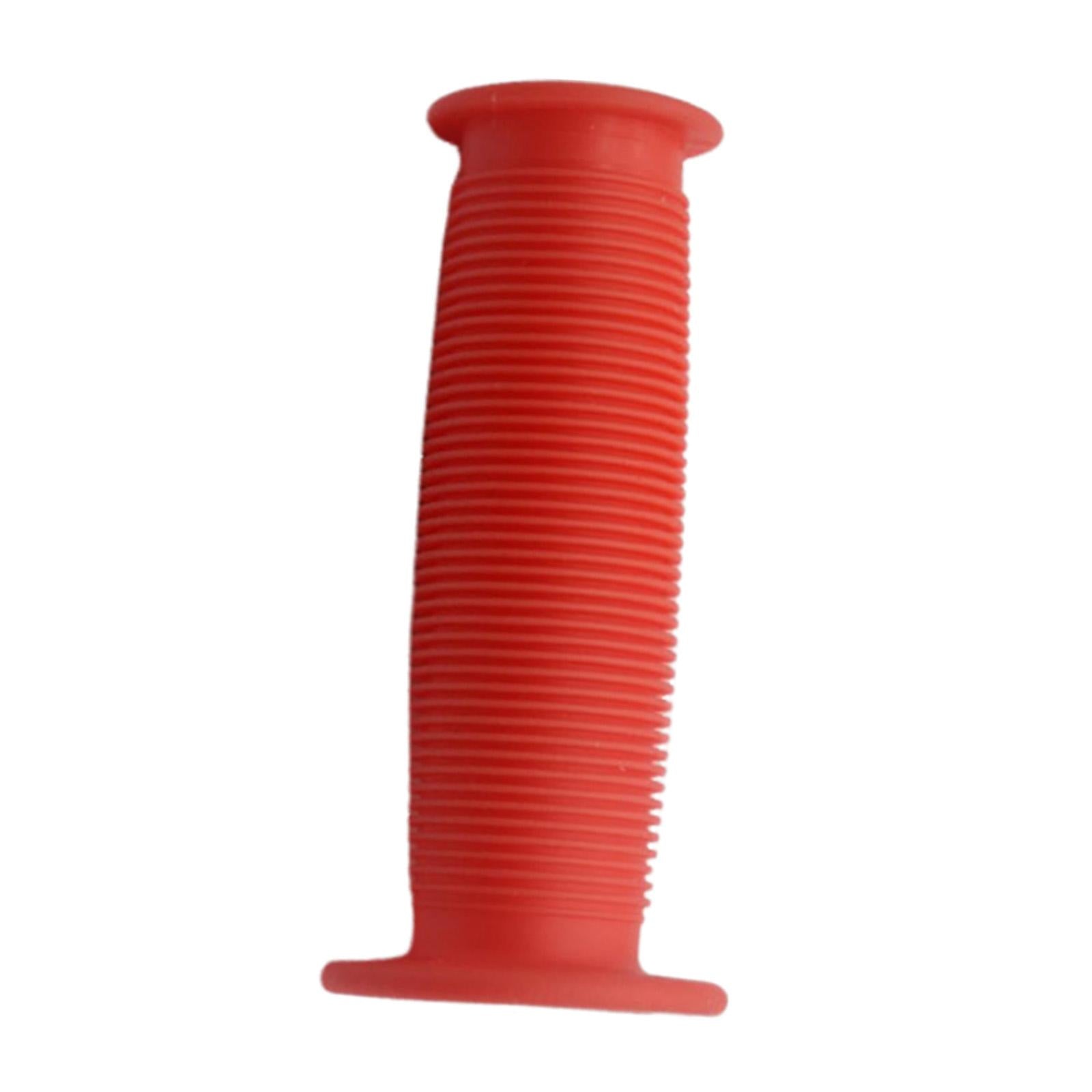 4xBike Handlebar Grip Durable Bicycle Handle Grips for Biking Skateboard Bikes Red