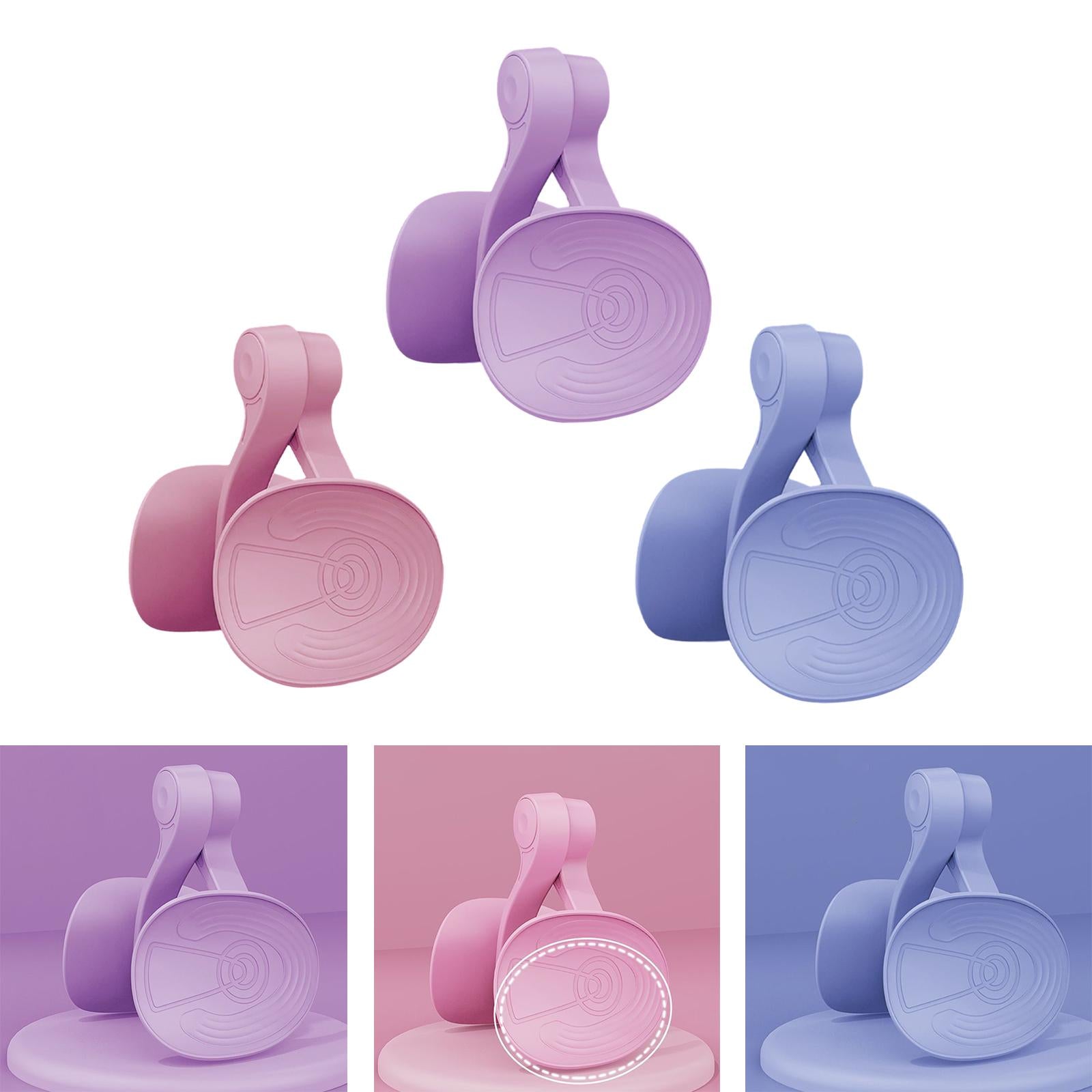 Thigh Exerciser Strength Training Arms Legs Buttock Clip Workout Hip Trainer Purple