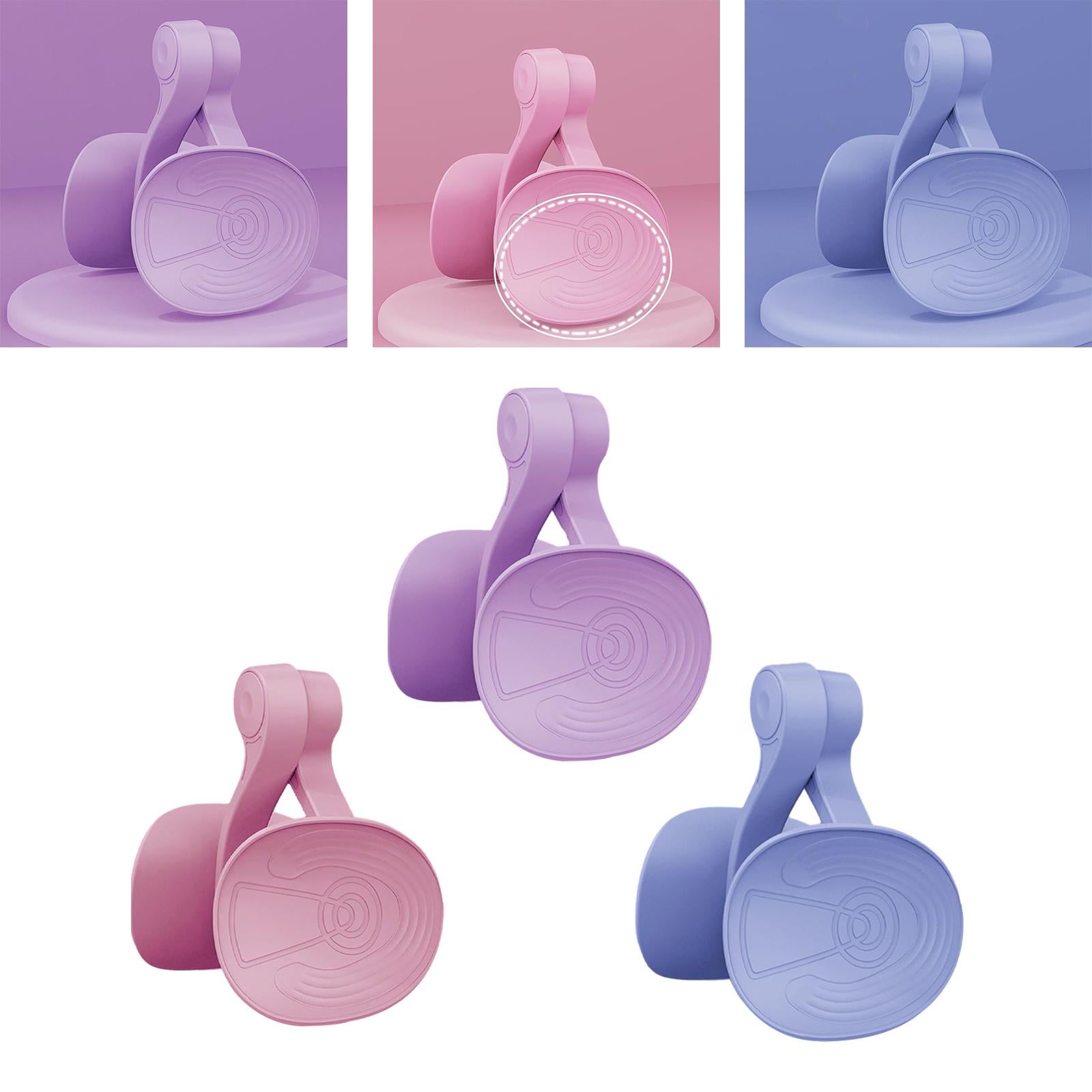 Thigh Exerciser Strength Training Arms Legs Buttock Clip Workout Hip Trainer Purple