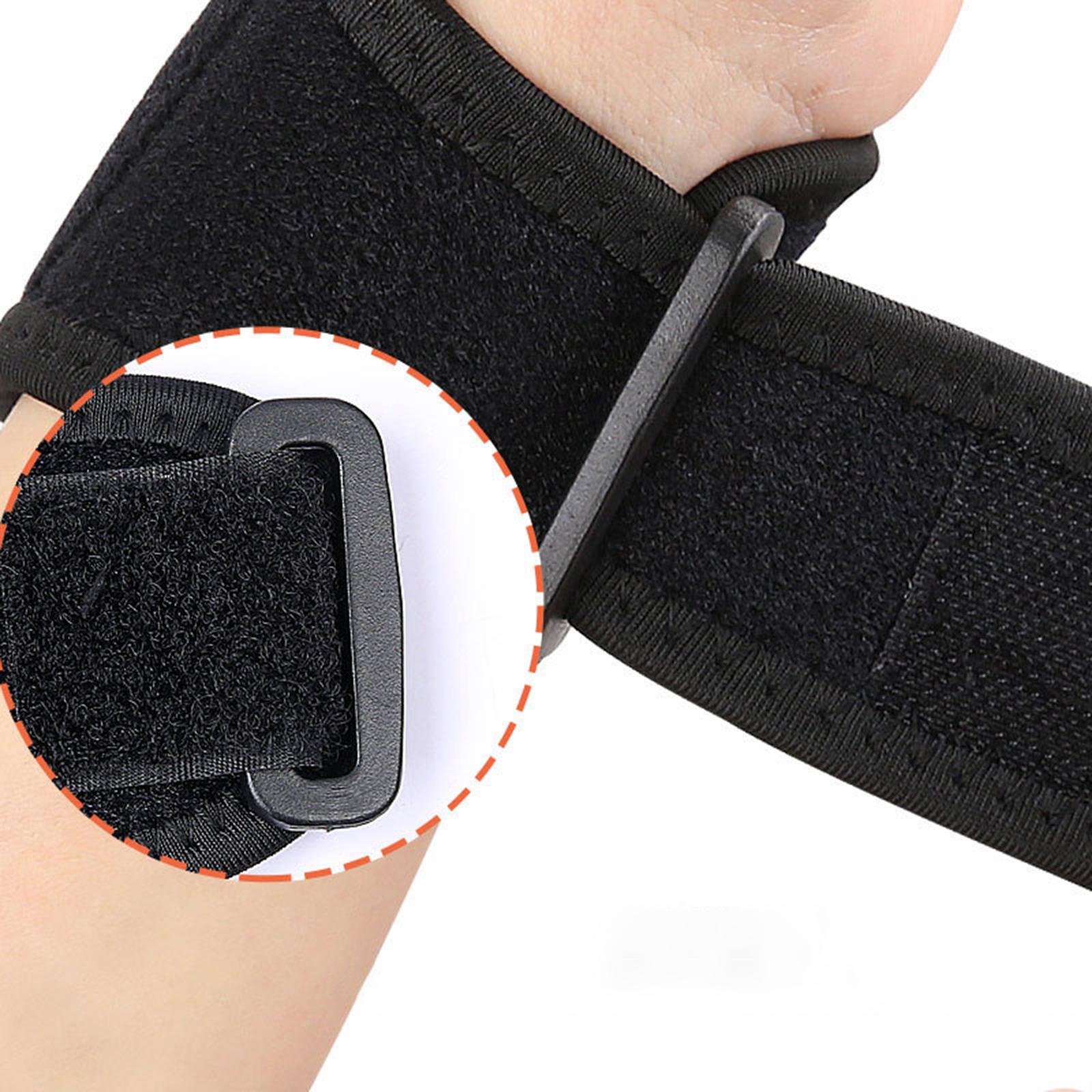 Compression Wrist Brace Guard Wrist Wrap for Working Out Indoor Outdoor Yoga Buckle 23.5cm