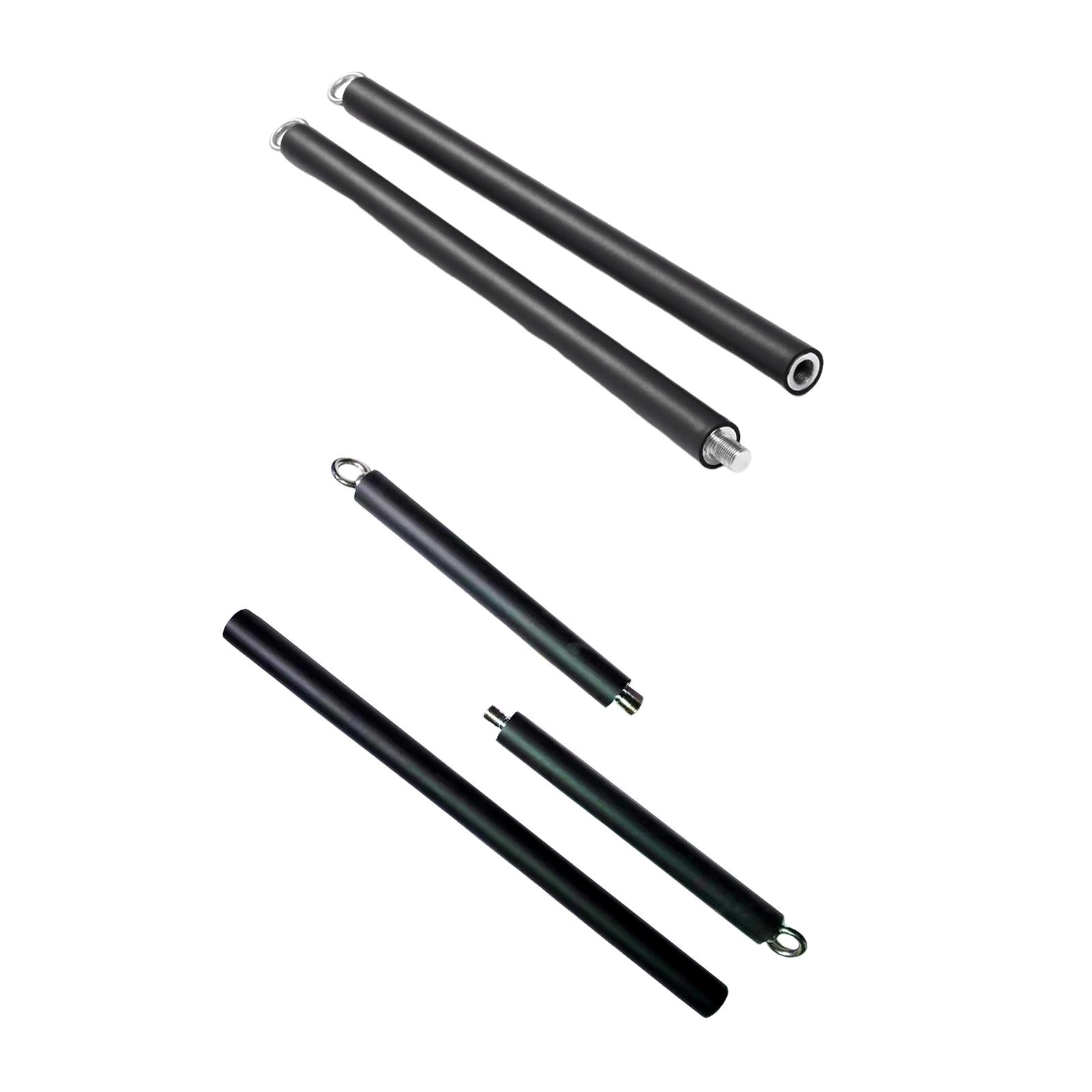 LAT Pull Down Bar Cable Machine Attachment Bar for Gym Forearm Weightlifting 2 Sections 98cm