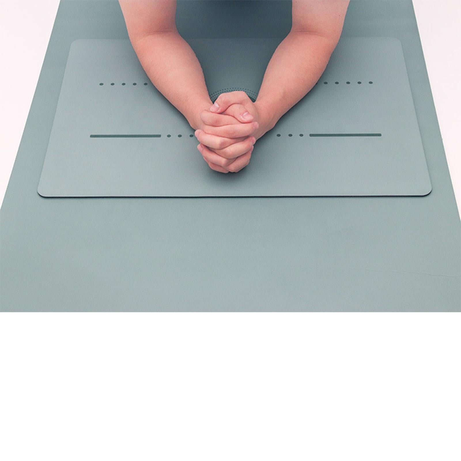 Yoga Mat Non Slip Yoga Pad Adult Unisex Workout Mats for Meditation Home Gym Dark Blue