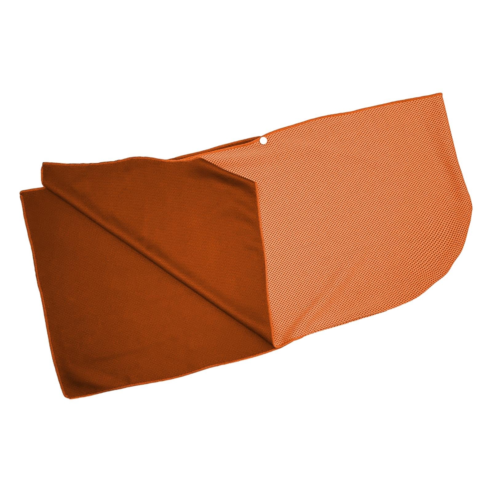 Cooling Towel Neck Wrap Absorbent Sweat Towel for Hot Weather Sports Orange