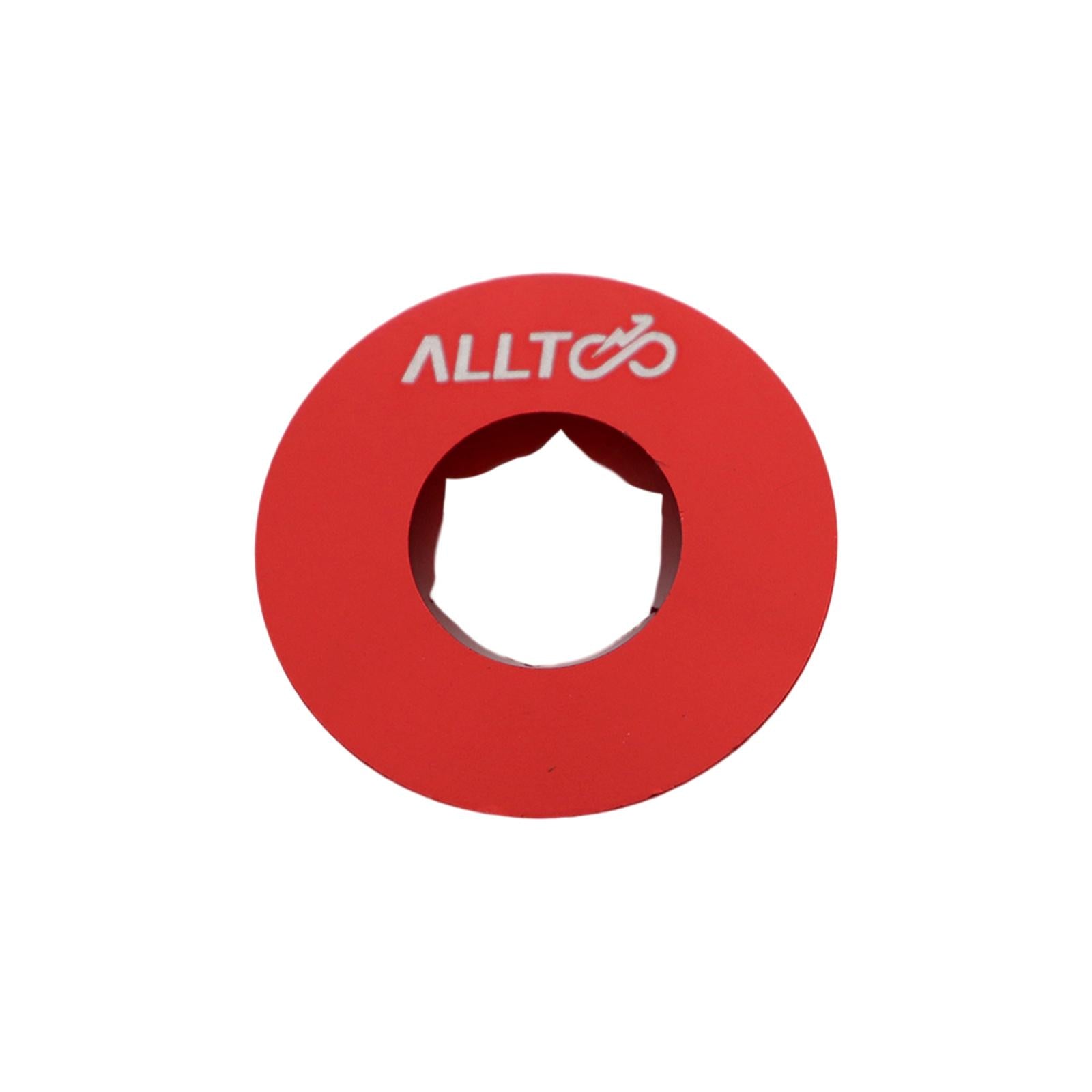 Bike Crankset Screw Bike Crank Bolt Crank Screw Cover for BMX Mountain Bikes Red