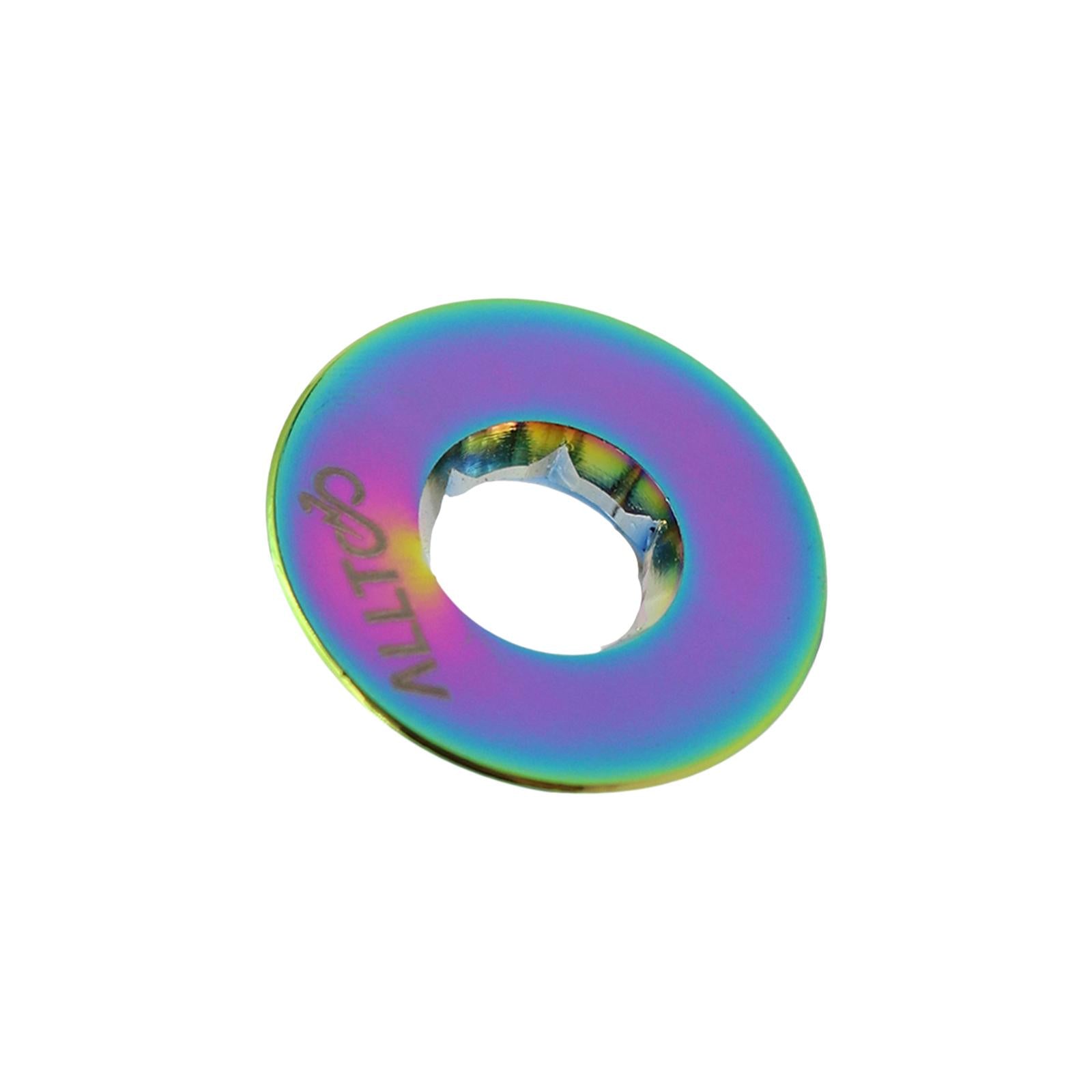 Bike Crankset Screw Bike Crank Bolt Crank Screw Cover for BMX Mountain Bikes Multicolor