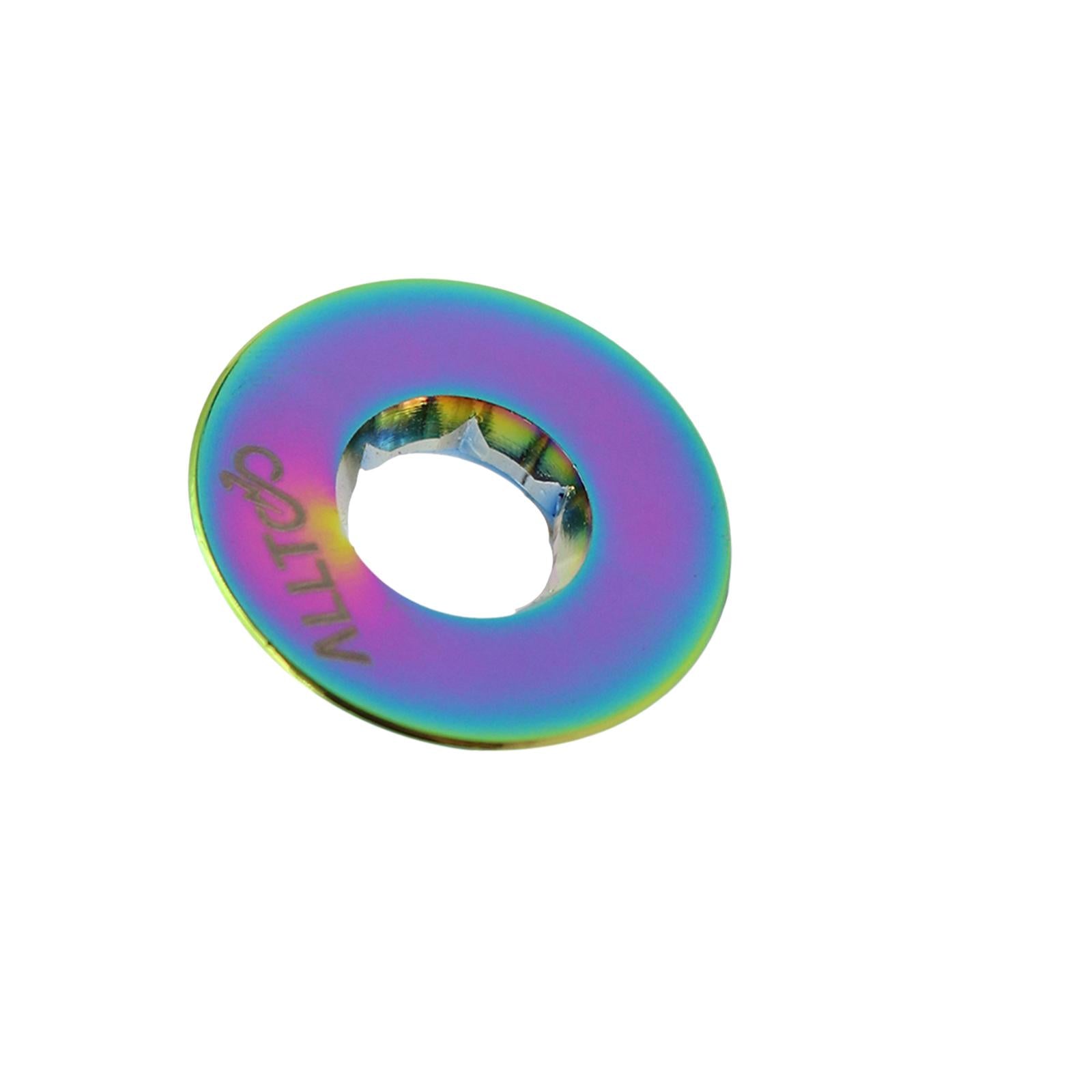 Bike Crankset Screw Bike Crank Bolt Crank Screw Cover for BMX Mountain Bikes Multicolor