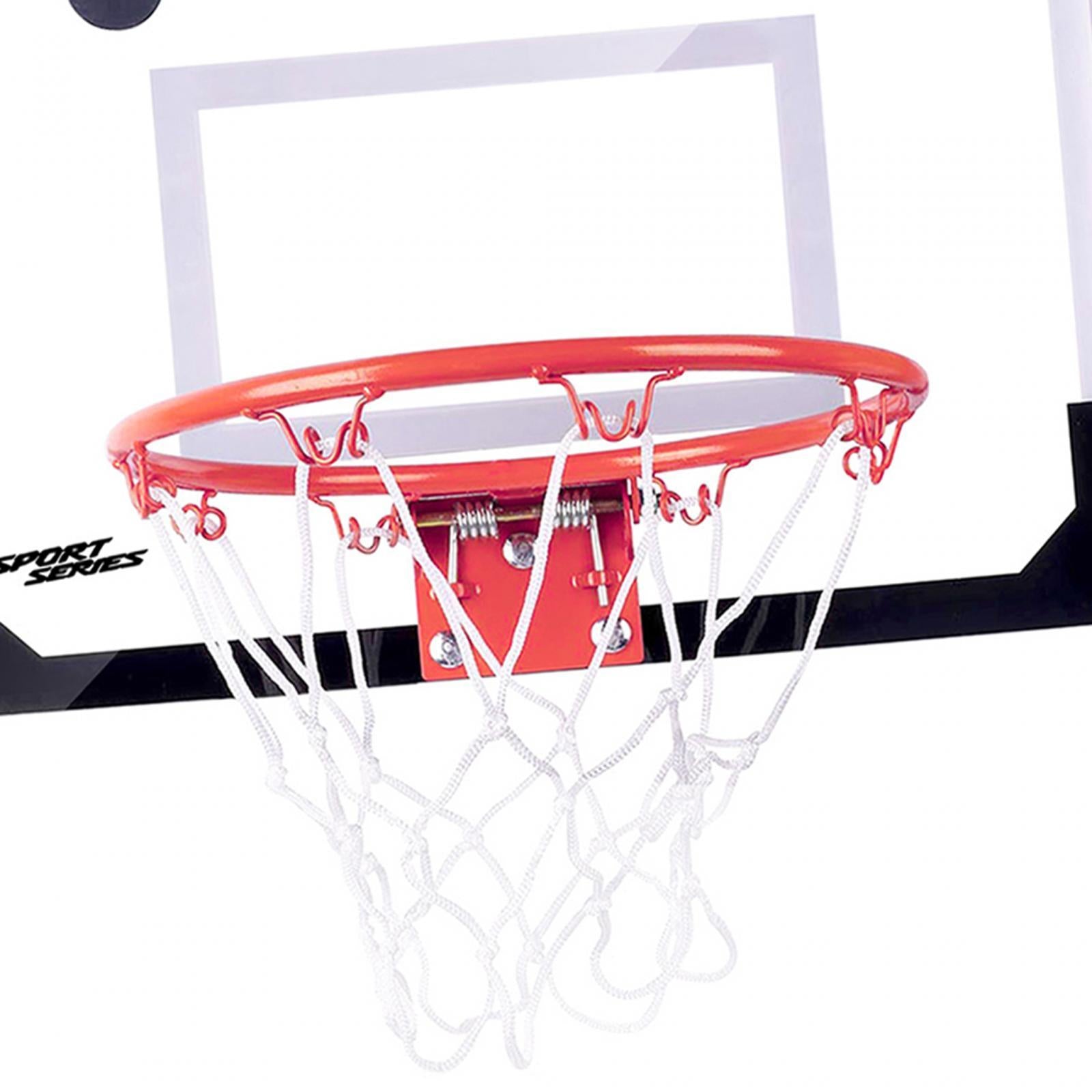 Mini Basketball Hoop with Net Toy Basketball Games for Dunking Wall Backyard