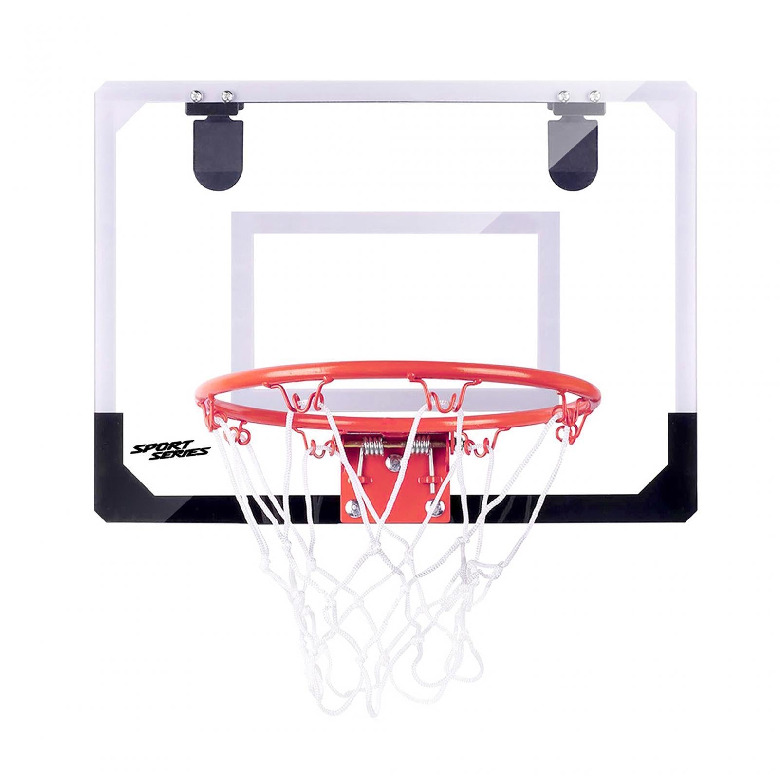 Mini Basketball Hoop with Net Toy Basketball Games for Dunking Wall Backyard