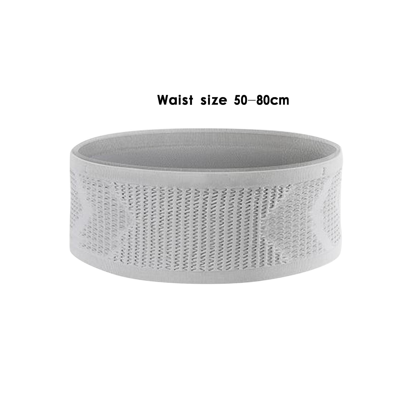 Running Belt Fanny Bag Lightweight Running Waist Belt for Gym Sports Workout S Gray