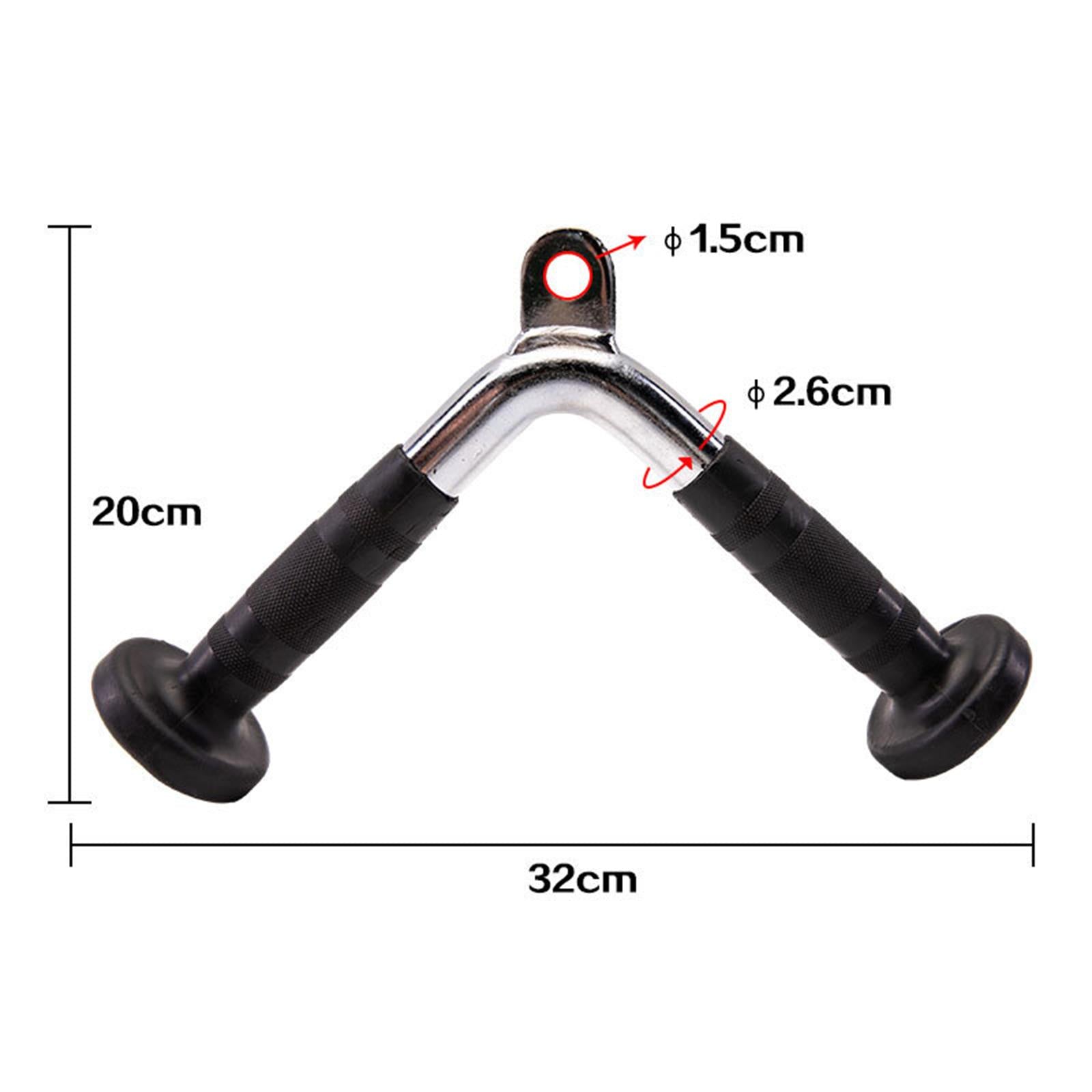 Tricep Press Down Bar Training LAT Pulldown Bar Cable V Bar Handle