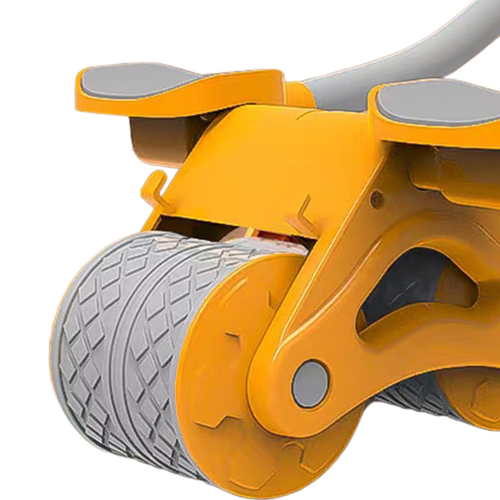 Abdominal Roller Wheel Ab Machine for Men Women Exercise Wheels for Home Gym without Timer