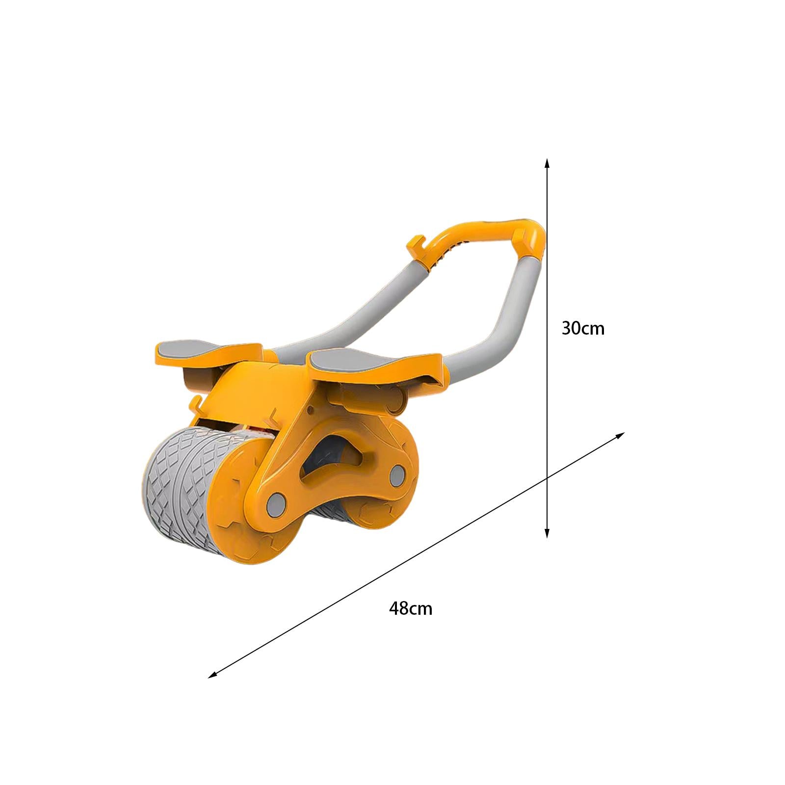 Abdominal Roller Wheel Ab Machine for Men Women Exercise Wheels for Home Gym without Timer
