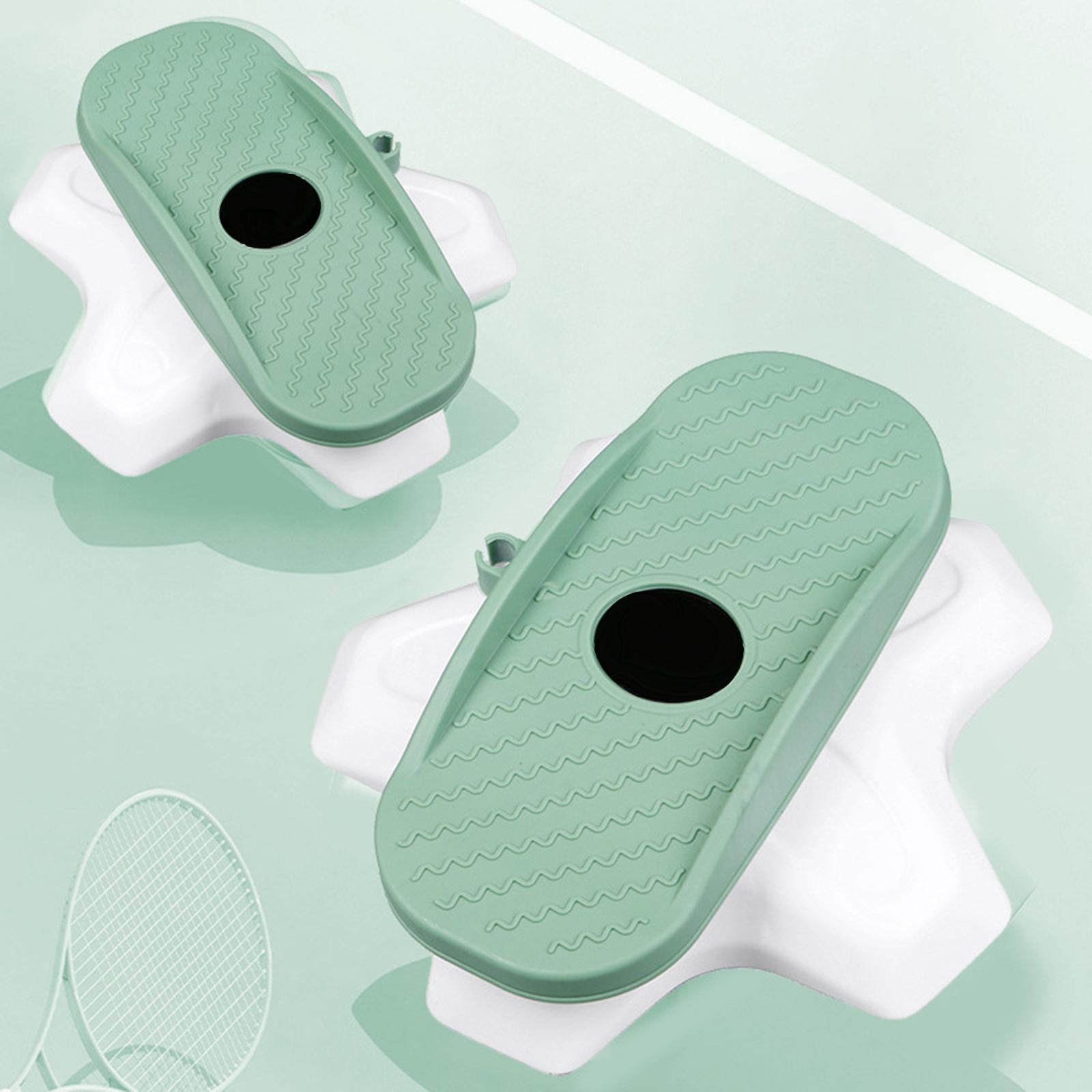 2x Ab Twisting Boards Aerobic Exercise Massage Foot Sole Waist Twisting Disc Green