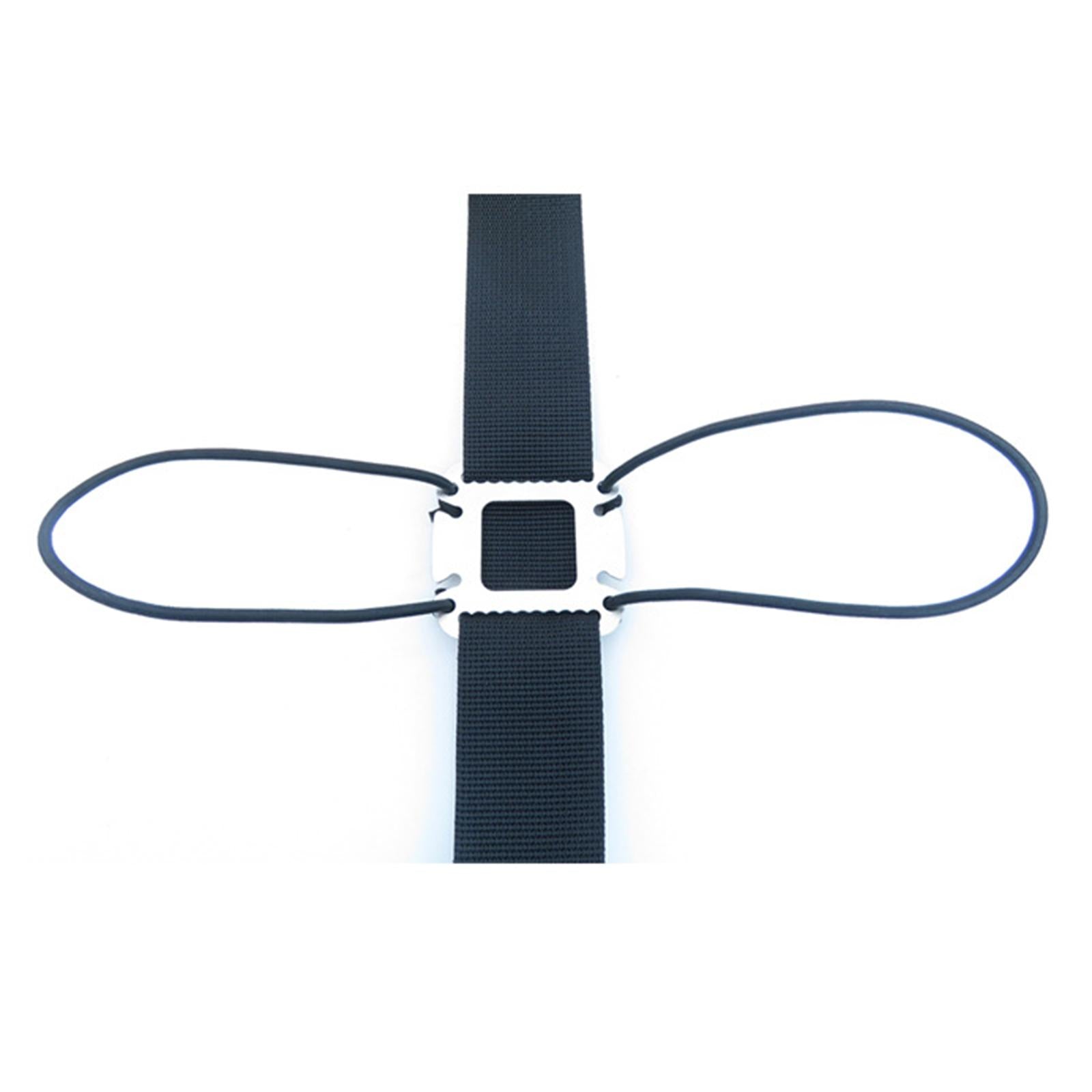 2xDiving Weight Belt Slide Keeper Retainer Rope Slide Buckle for 2inch Webbing