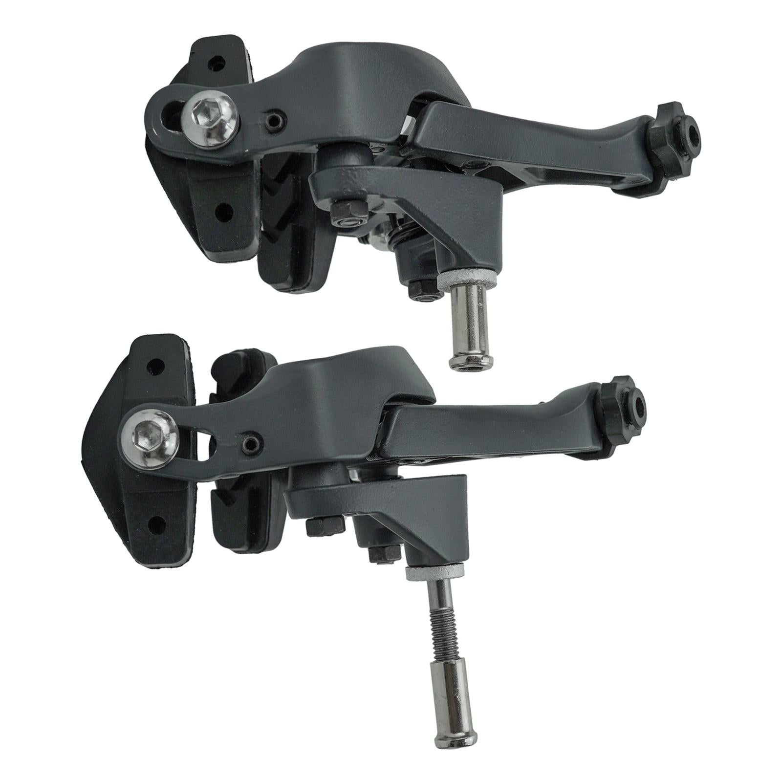 Bike Front Rear Caliper Brakes Clamp Durable Smooth Braking Aluminum Alloy