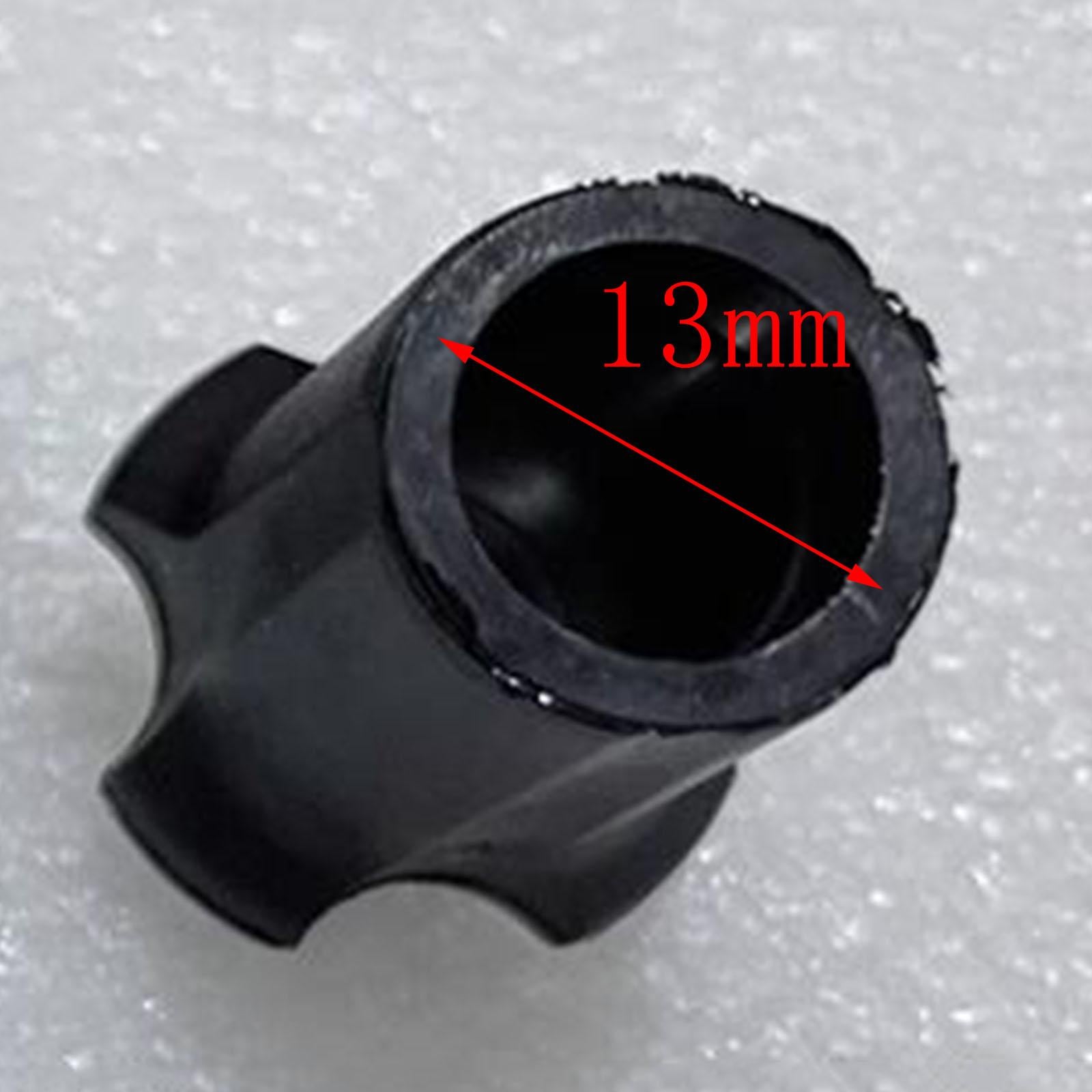 2x4Pcs Chair Leg Tip Caps Rubber Dining Table Socks for Camping Outdoor Patio Inner Diameter 13mm