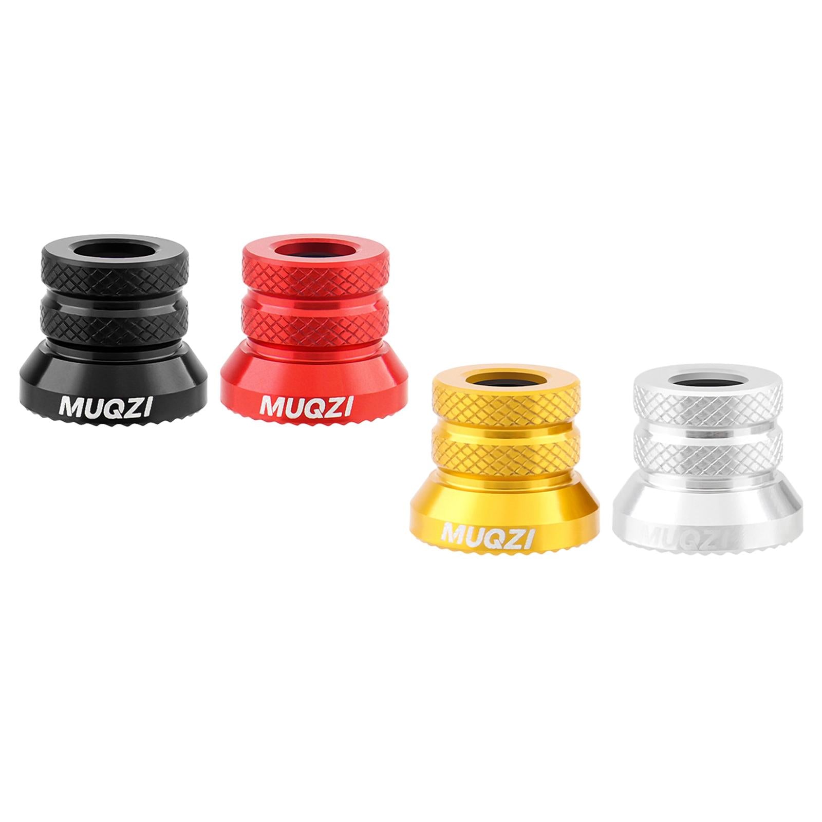 2xHub Nut Portable Durable Replacement Sturdy Non Slip Riding Spare Parts Black