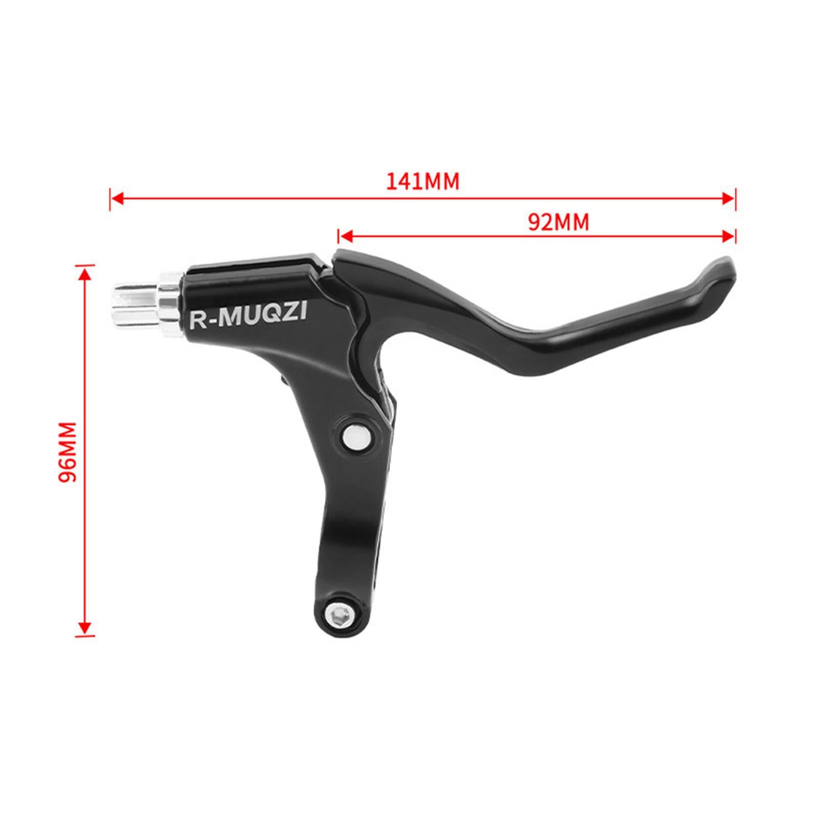 Bicycle Brake Lever Black 2Pcs for Fixed Gear Bicycle Road Bike Folding Bike