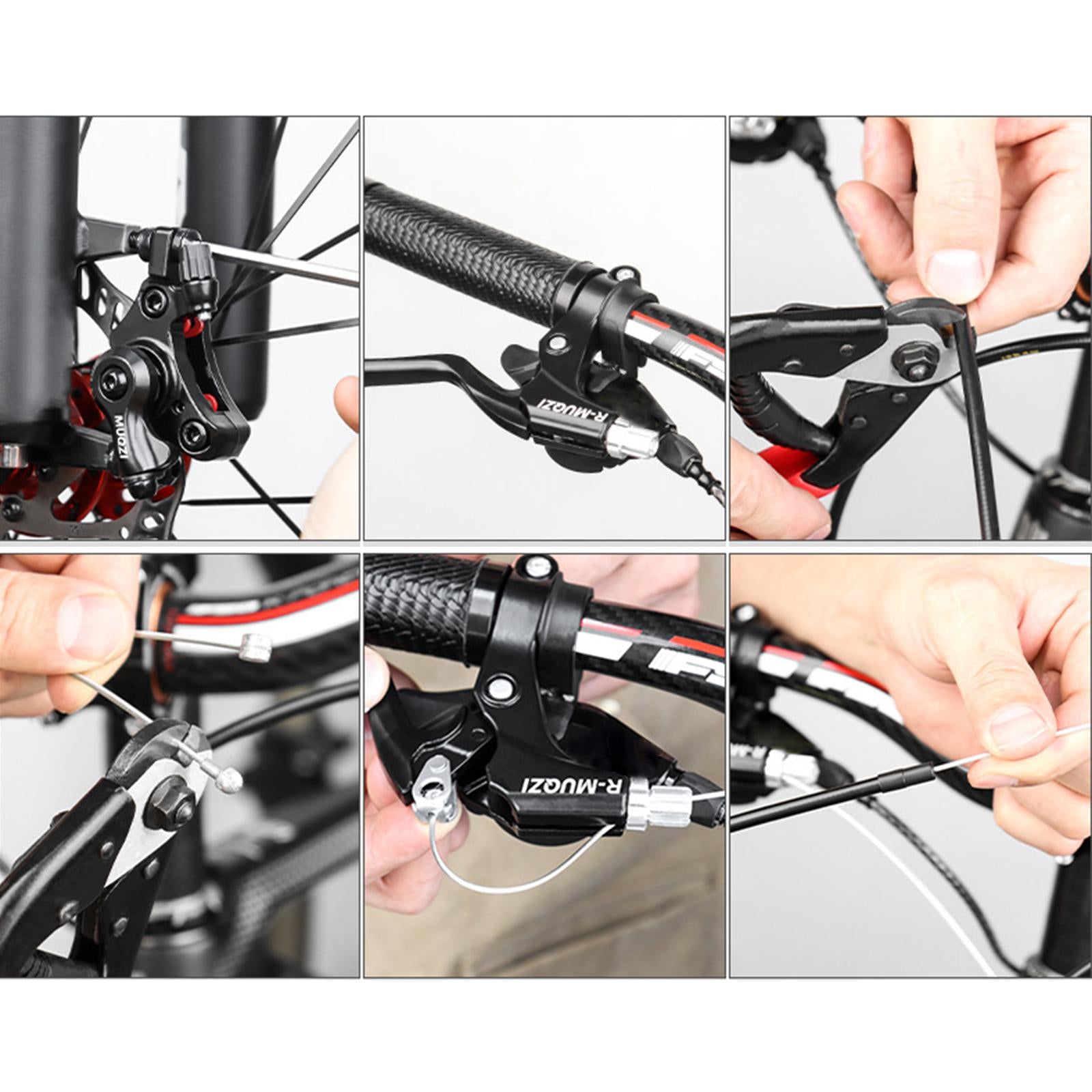 Bicycle Brake Lever Black 2Pcs for Fixed Gear Bicycle Road Bike Folding Bike