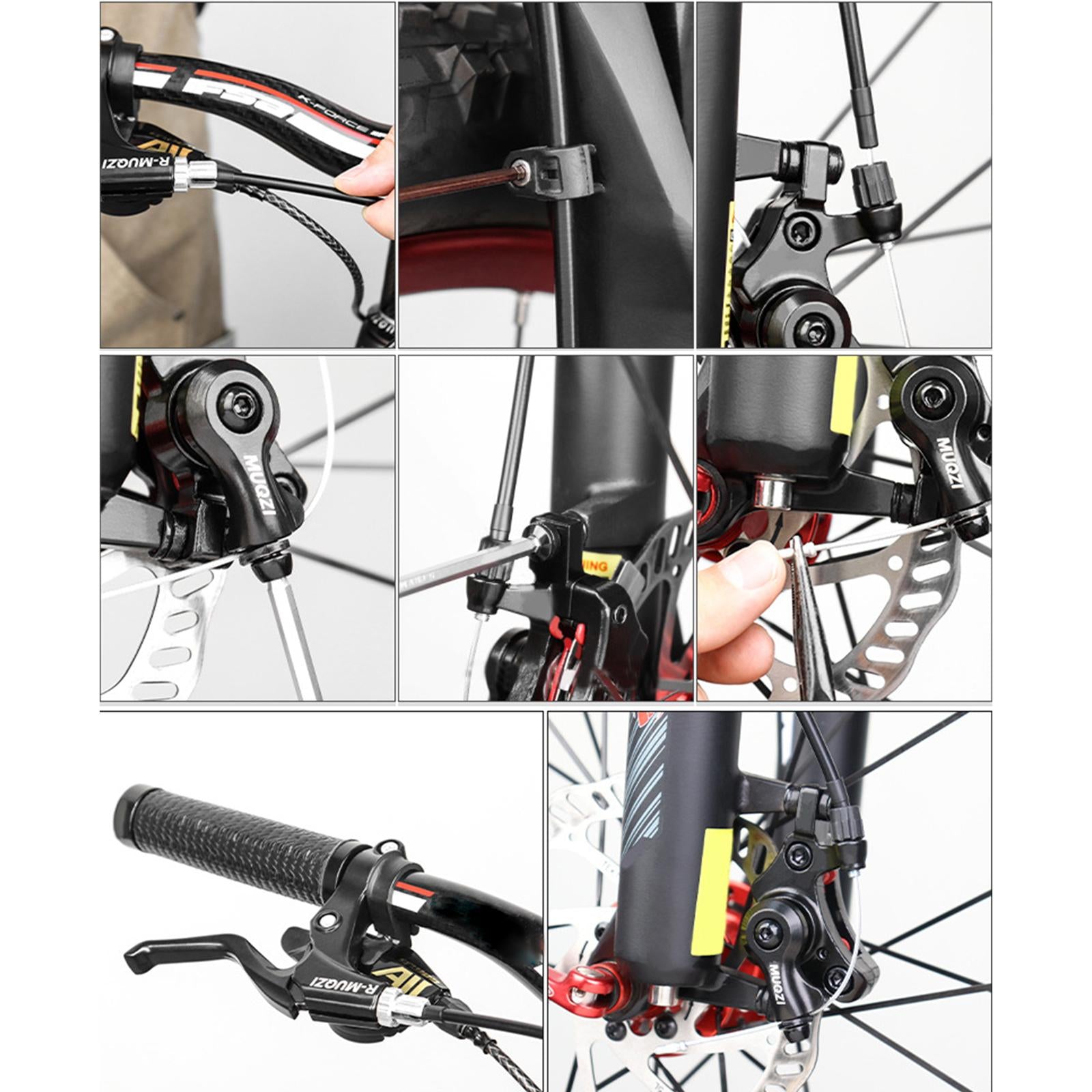 Bicycle Brake Lever Black 2Pcs for Fixed Gear Bicycle Road Bike Folding Bike