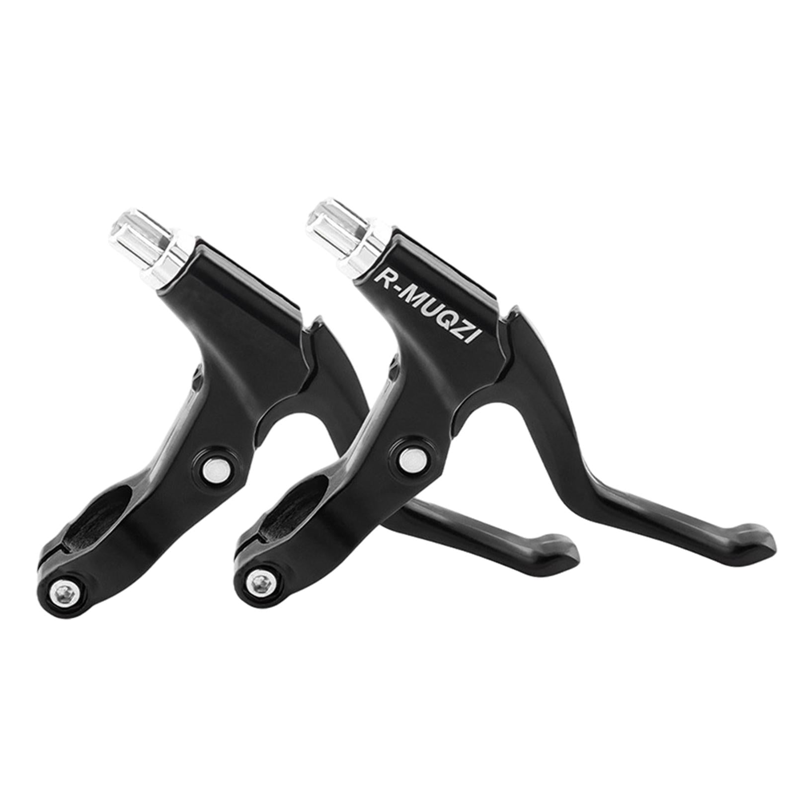 Bicycle Brake Lever Black 2Pcs for Fixed Gear Bicycle Road Bike Folding Bike
